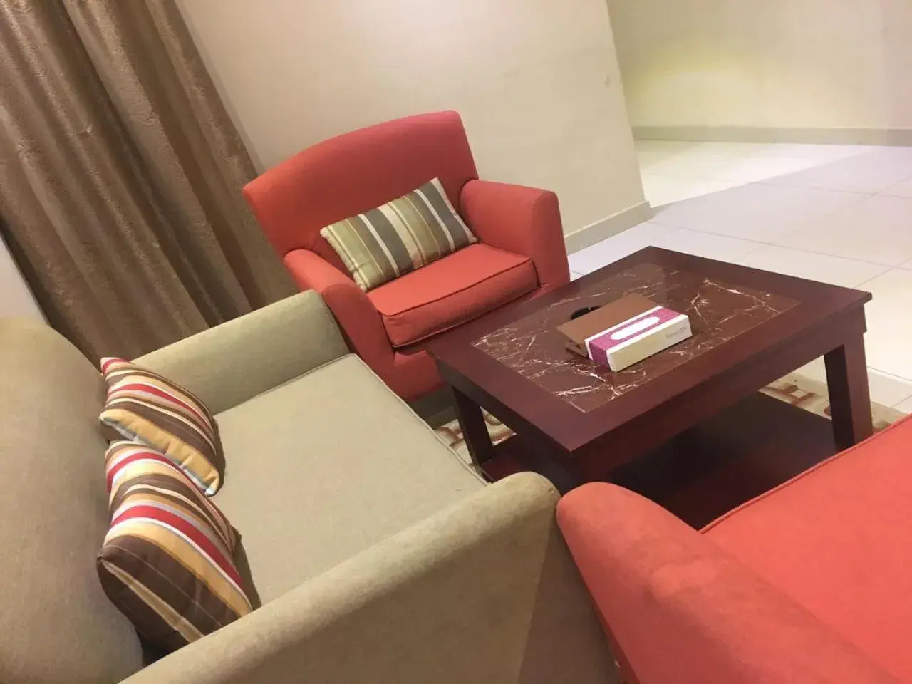 Seating Area in Taleen Al Nakheel Apartment