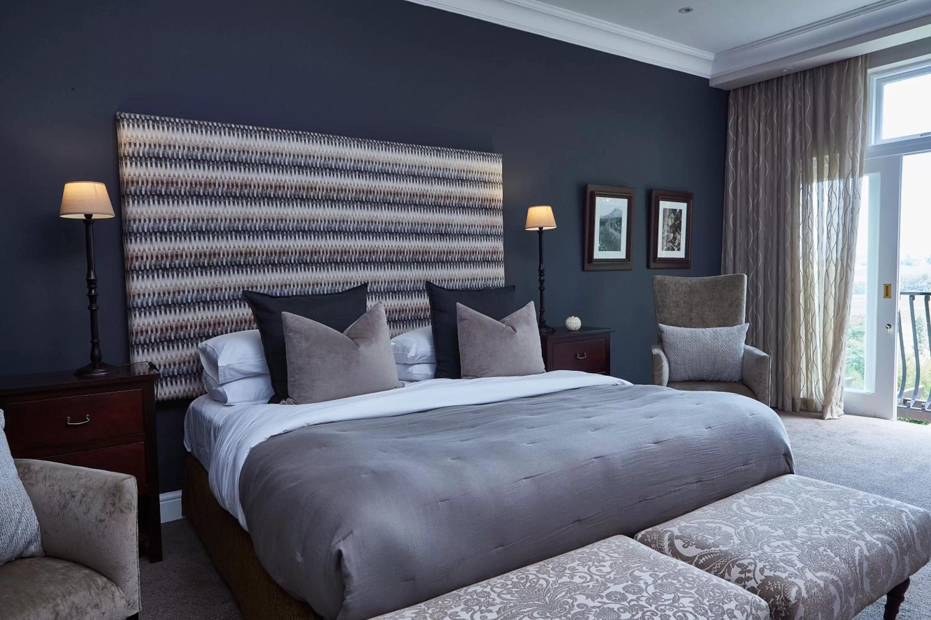 Bed in The Devon Valley Hotel