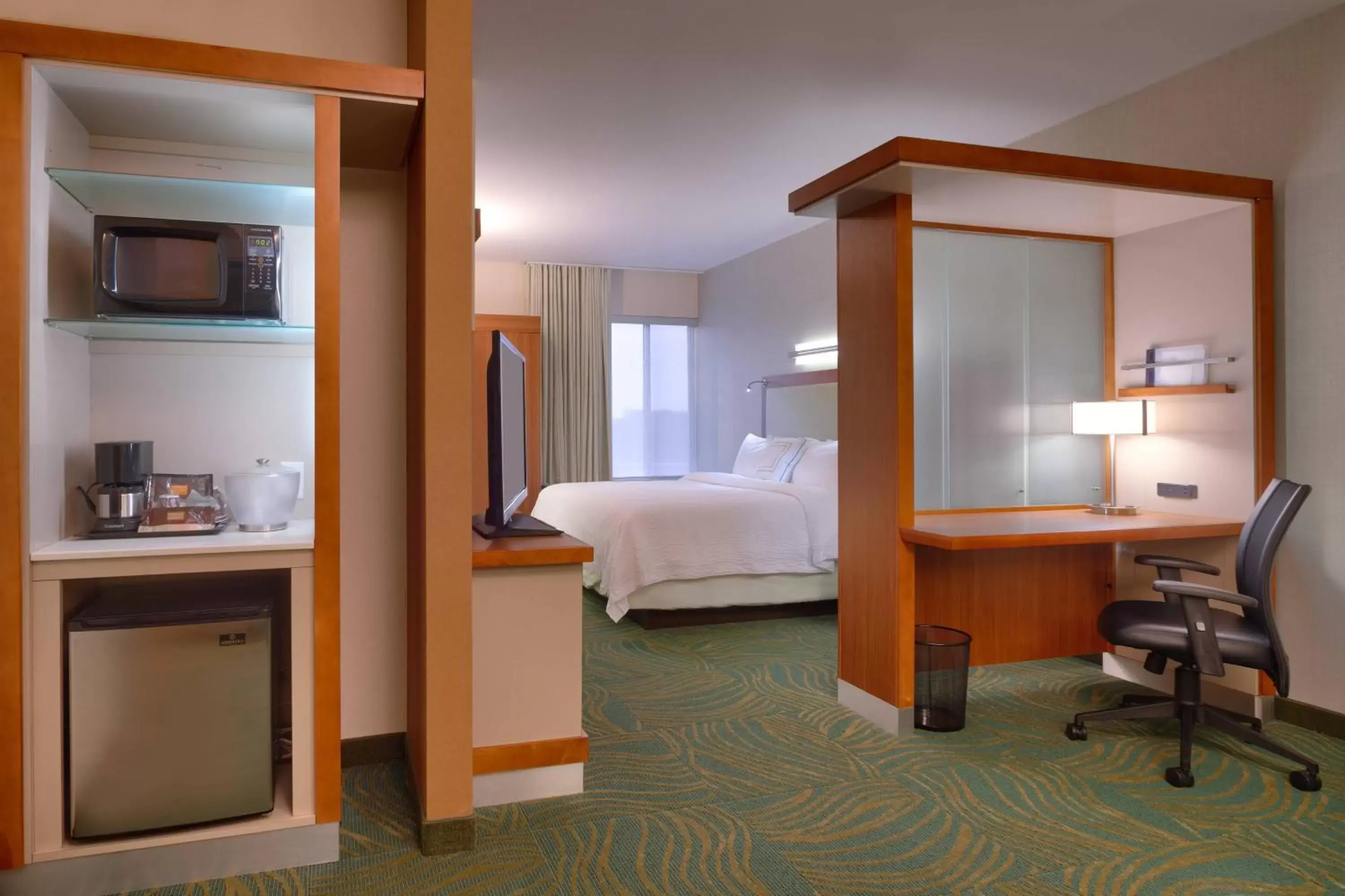 Photo of the whole room, Bed in SpringHill Suites Coeur d'Alene