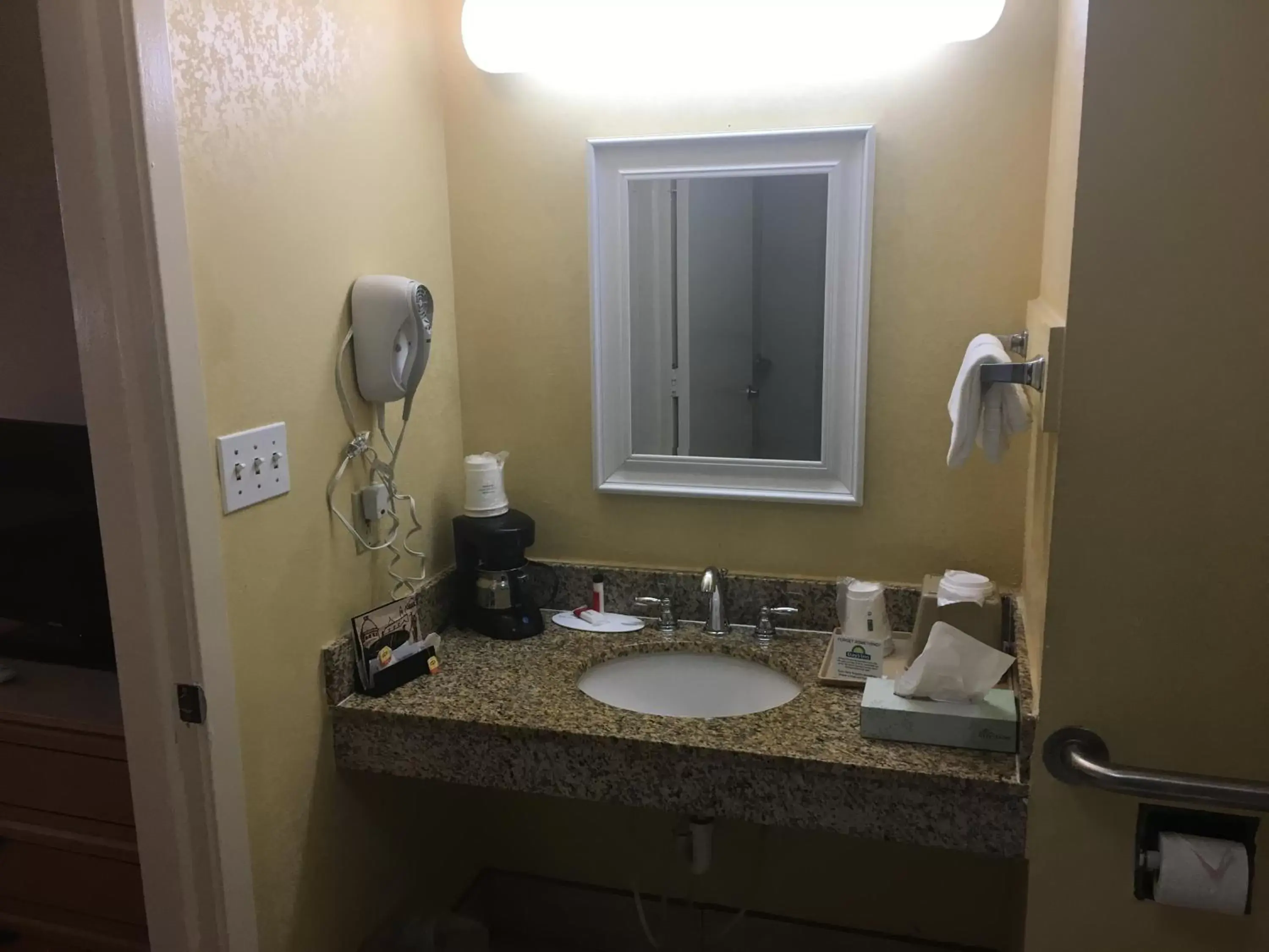 Bathroom in Days Inn by Wyndham Yazoo City