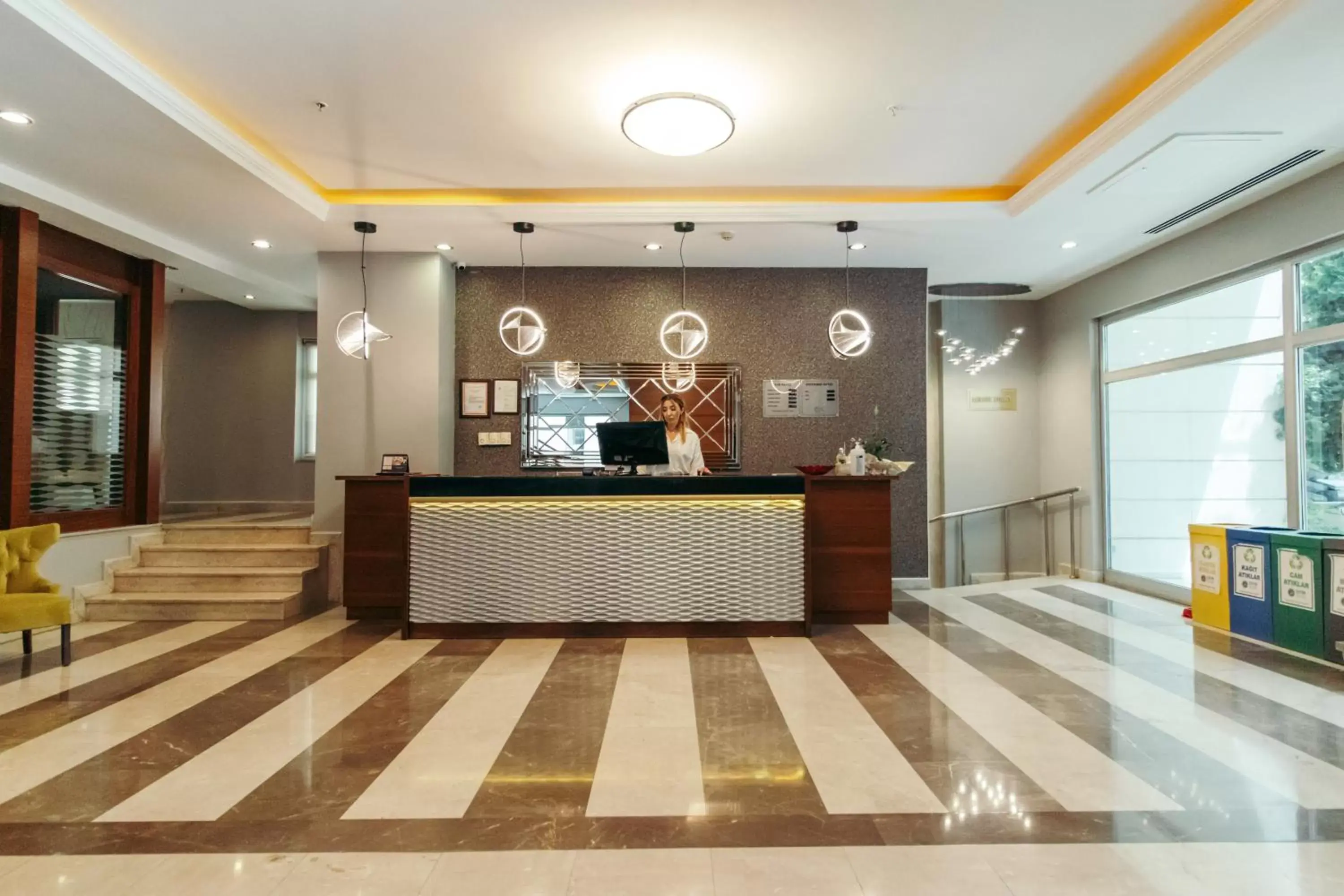 Lobby/Reception in CK Farabi Hotel