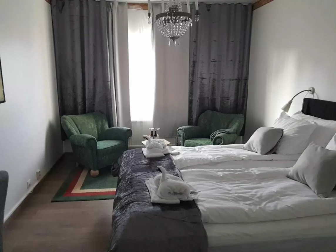 Bedroom, Bed in Hotell Wettern