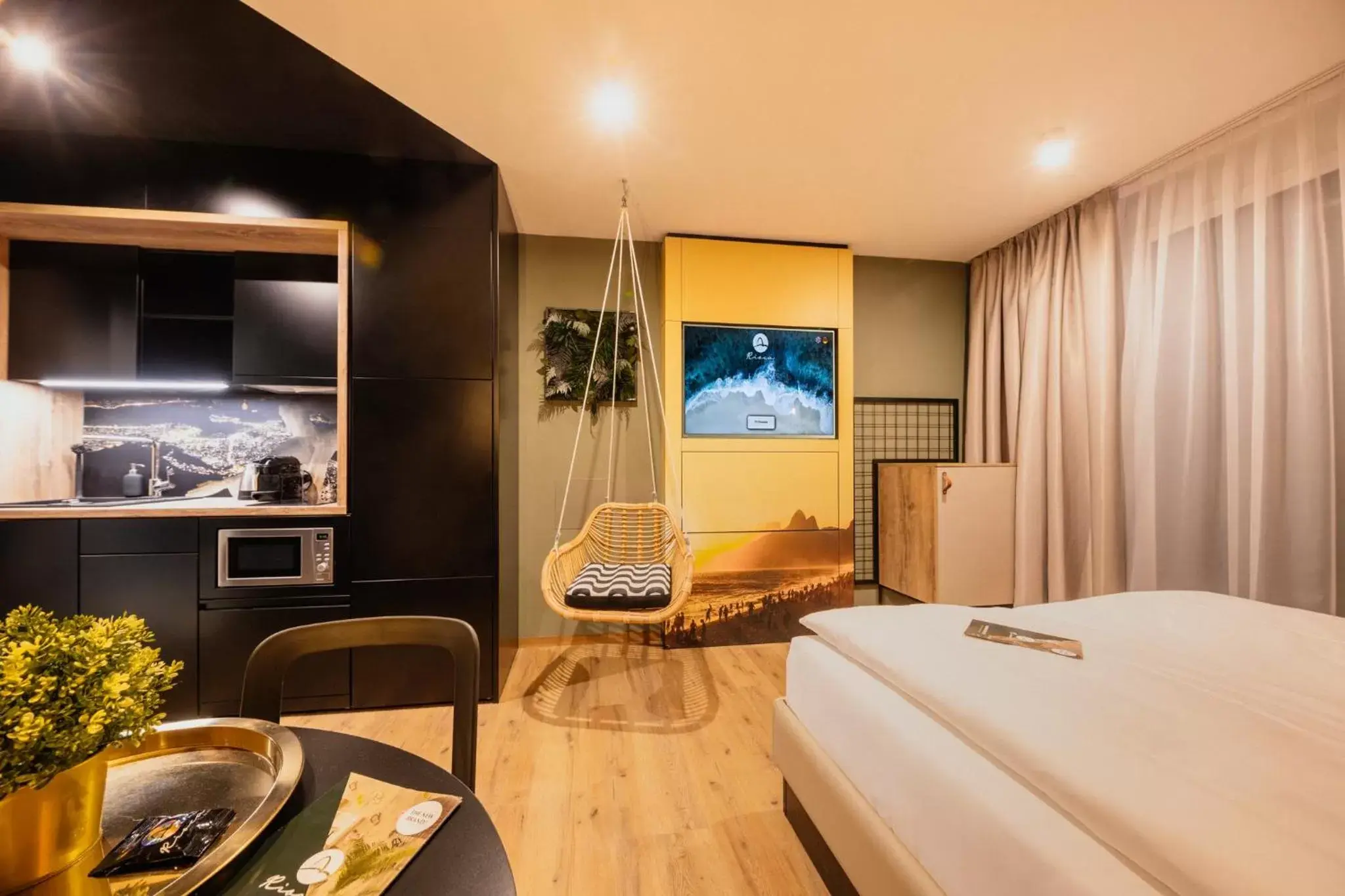 Photo of the whole room, Bed in Rioca Stuttgart Posto 4 Photo of the whole room, Bed in Rioca Stuttgart Posto 4