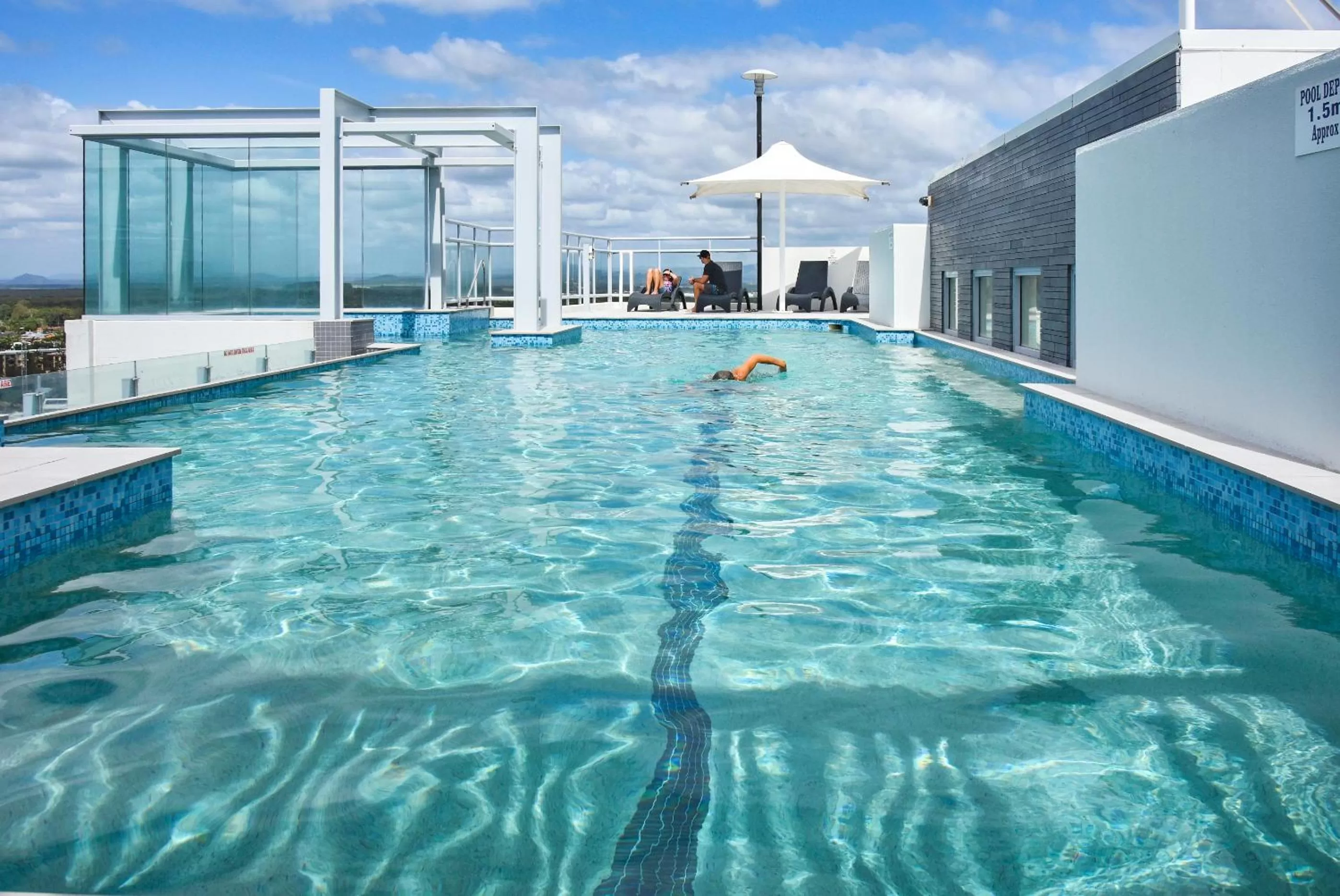 Swimming pool in Pumicestone Blue