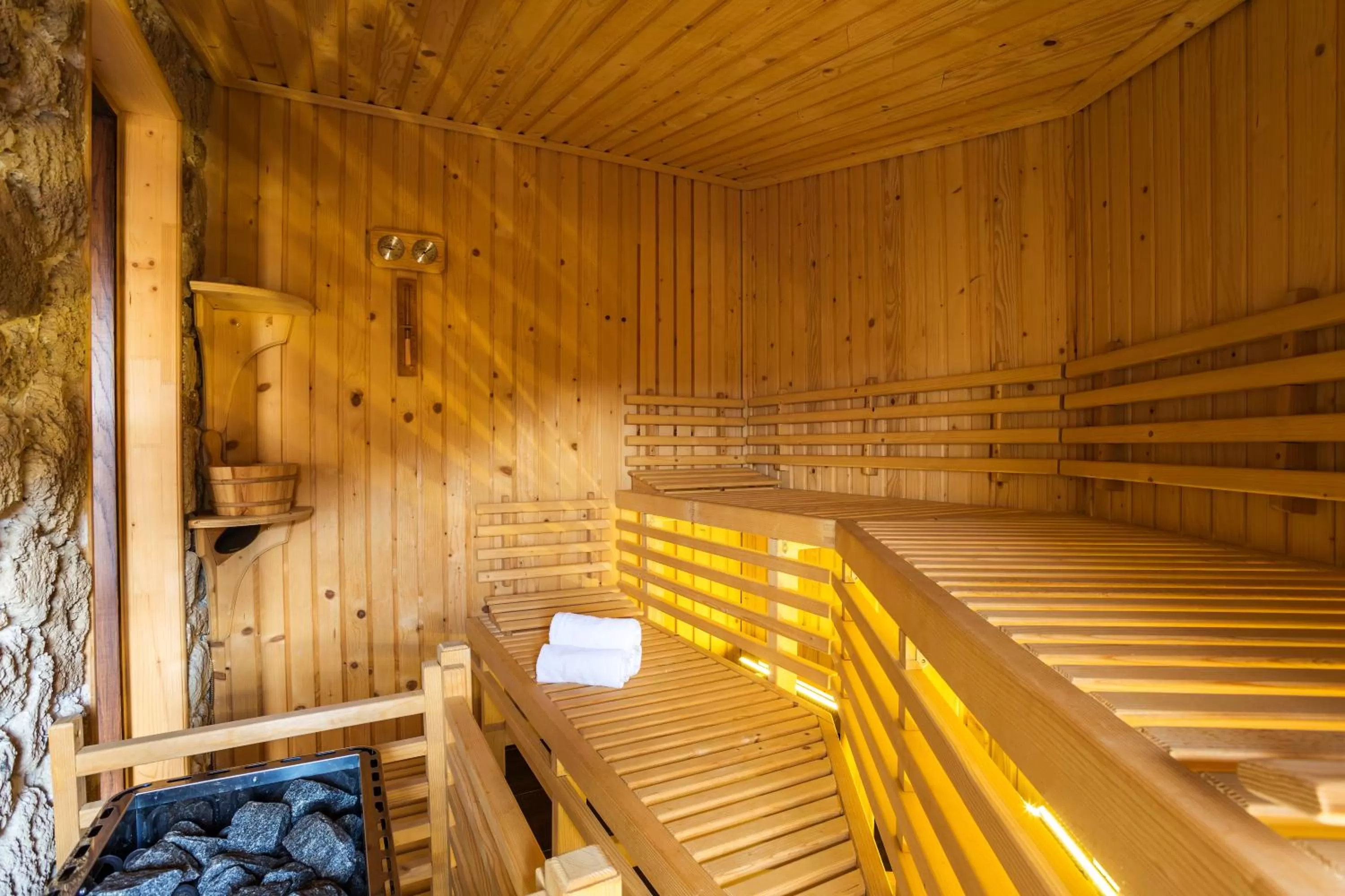 Sauna in Hotel Villa Boyana - Free Parking