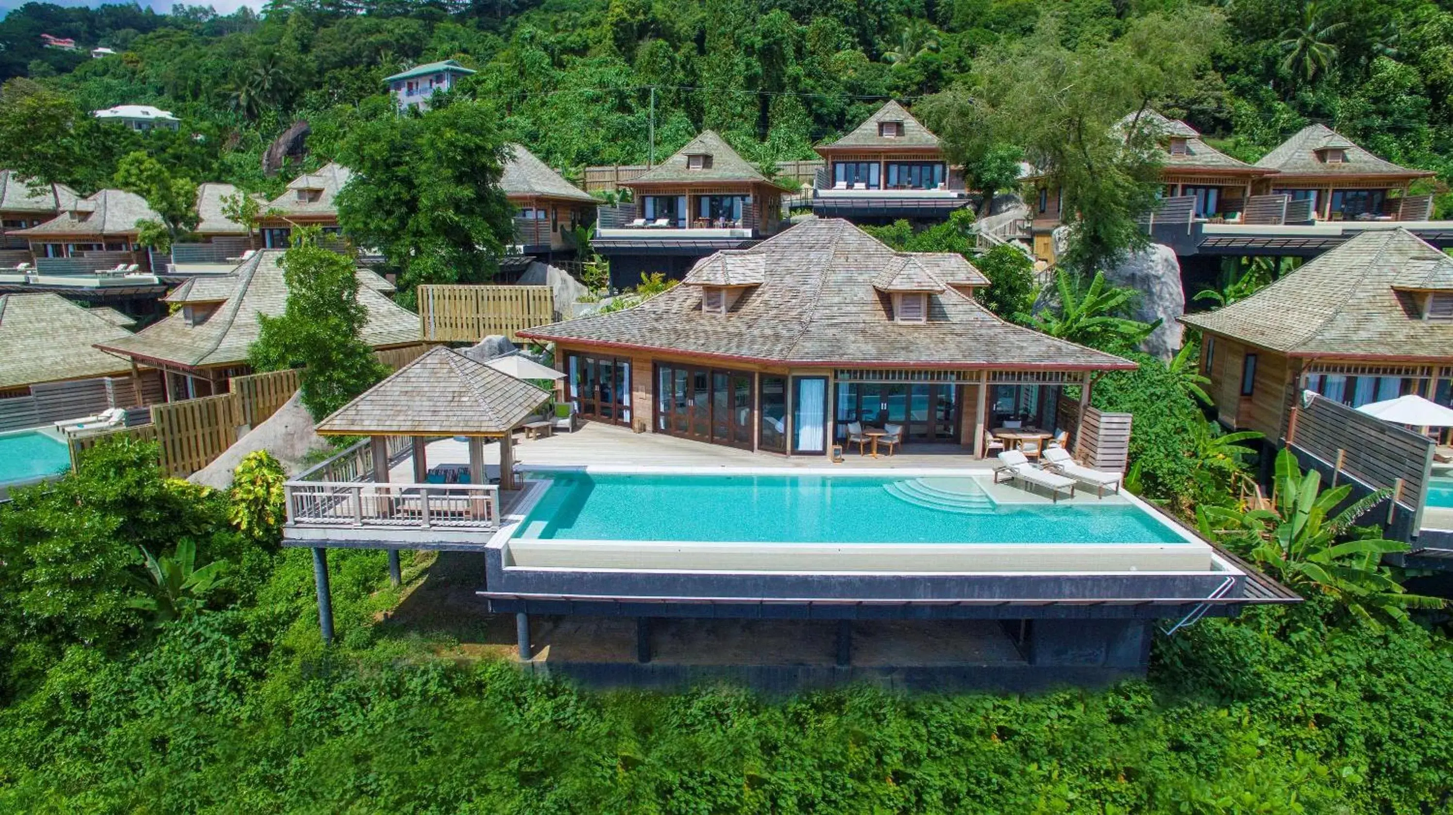 Property building, Bird's-eye View in Hilton Seychelles Northolme Resort & Spa