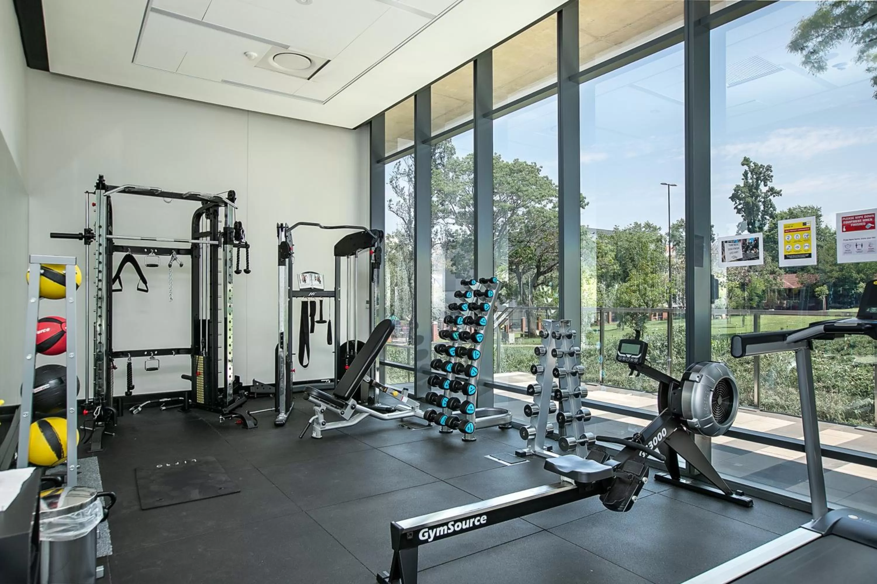 Fitness centre/facilities in The Park Central Residence - WITH GENERATOR