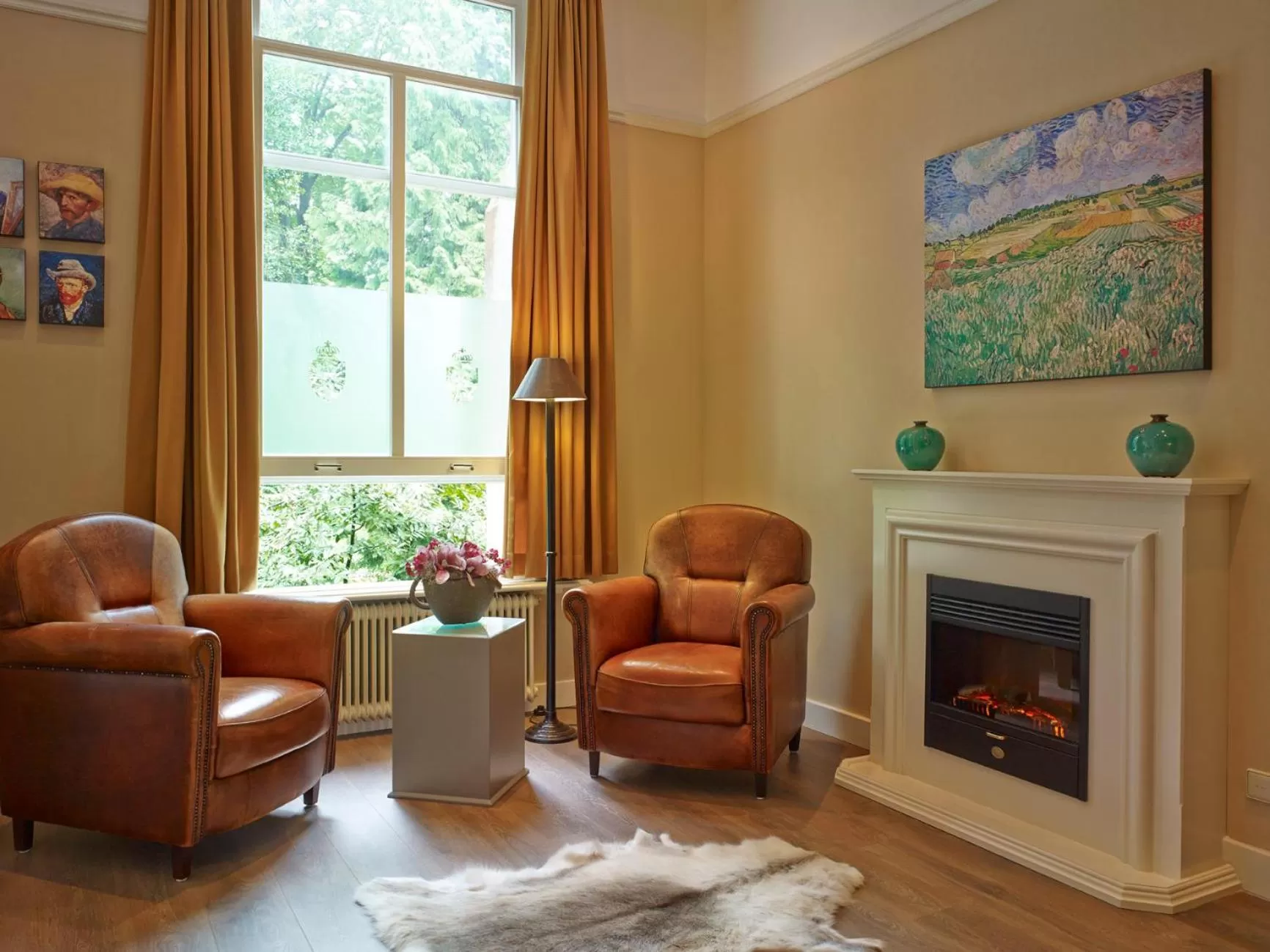 Seating area in Parkhotel Mastbosch Breda