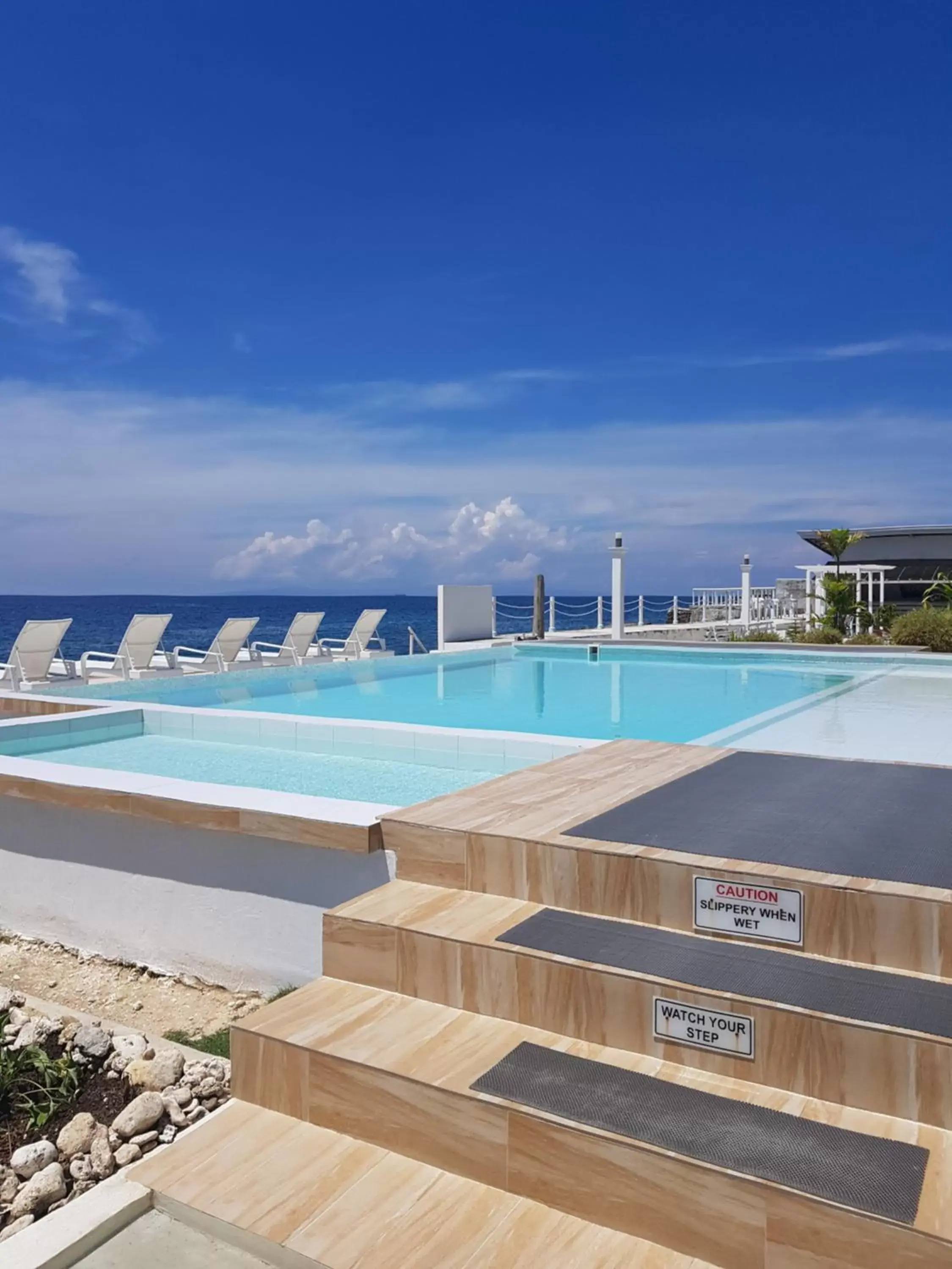 Swimming pool in Seascape Beach Resort Oslob Swimming pool in Seascape Beach Resort Oslob