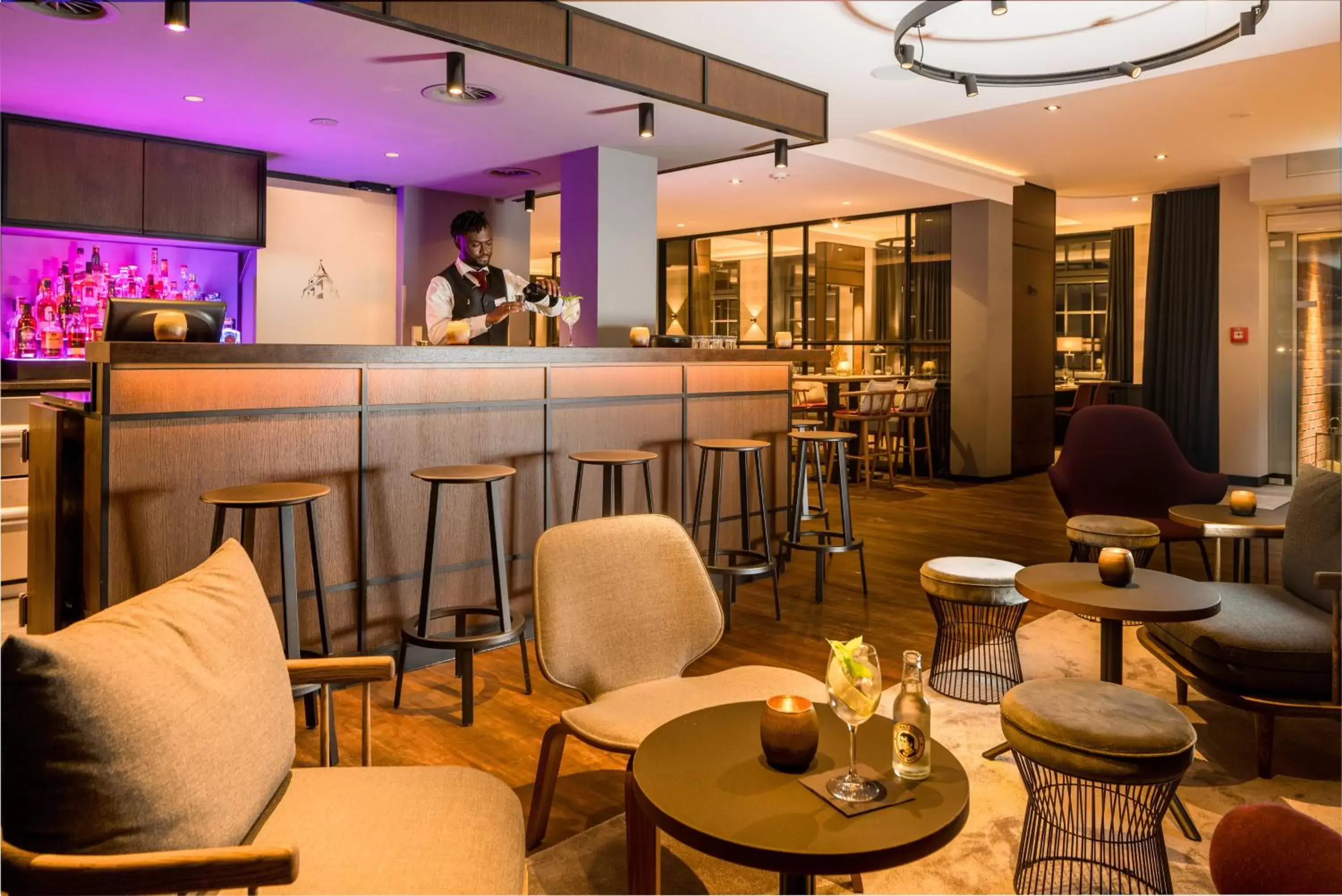 Lounge or bar in Best Western Premier Alsterkrug Hotel