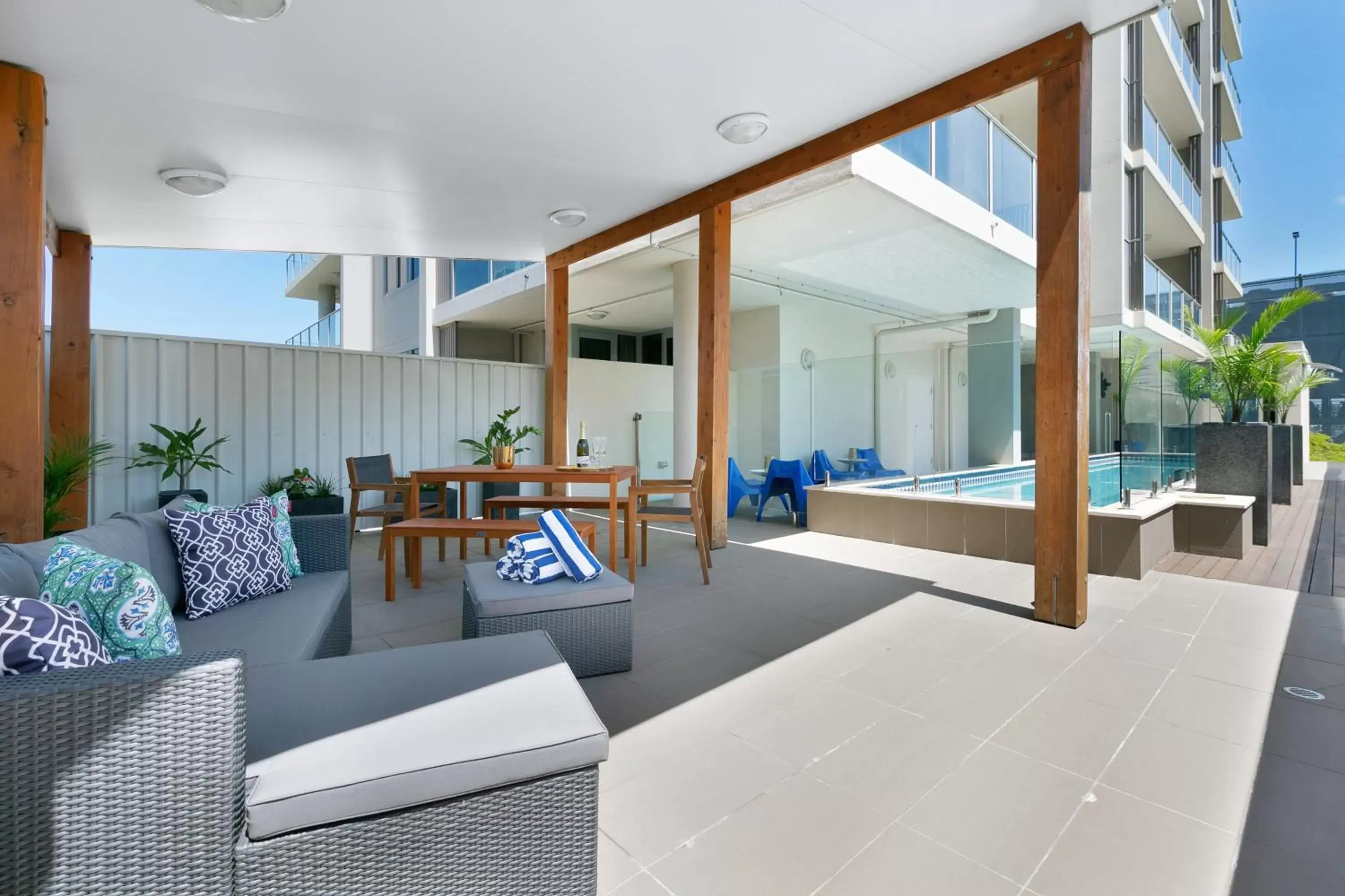 Patio in Quest South Brisbane