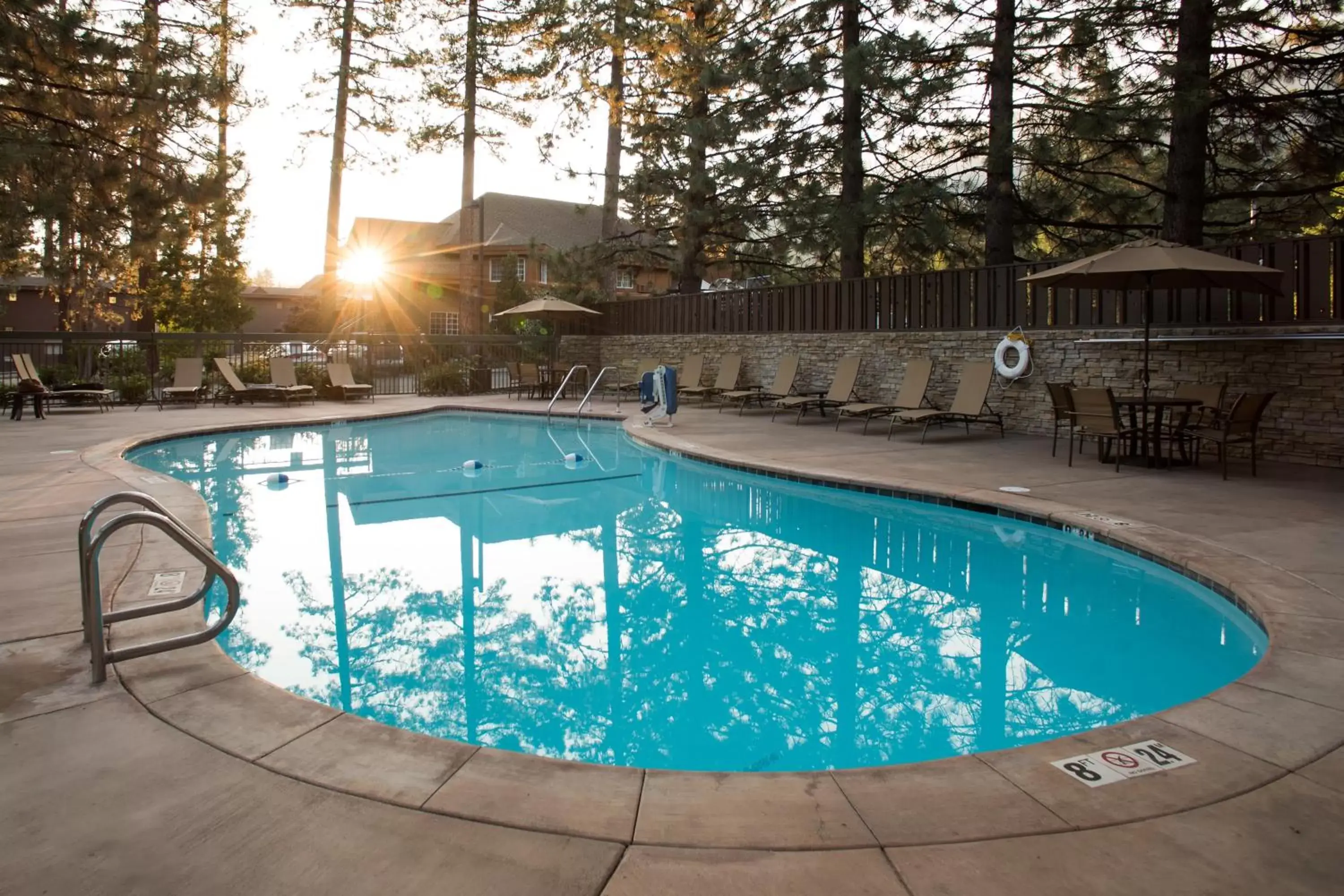 Swimming Pool in Holiday Inn Express South Lake Tahoe, an IHG Hotel
