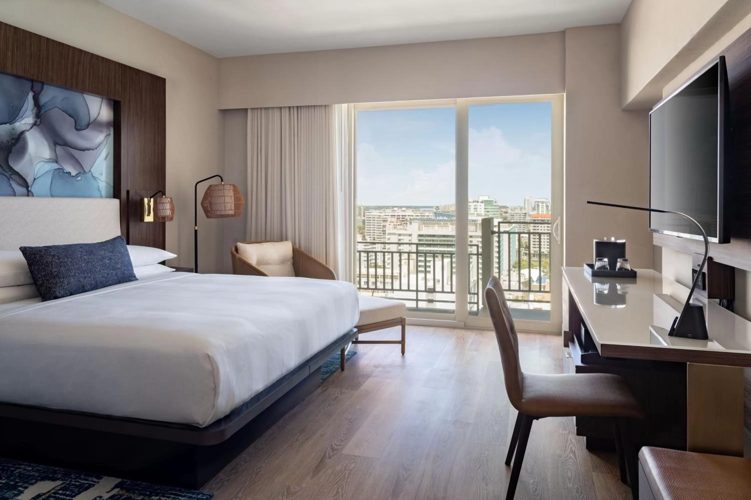 Photo of the whole room, Bed in San Juan Marriott Resort and Stellaris Casino