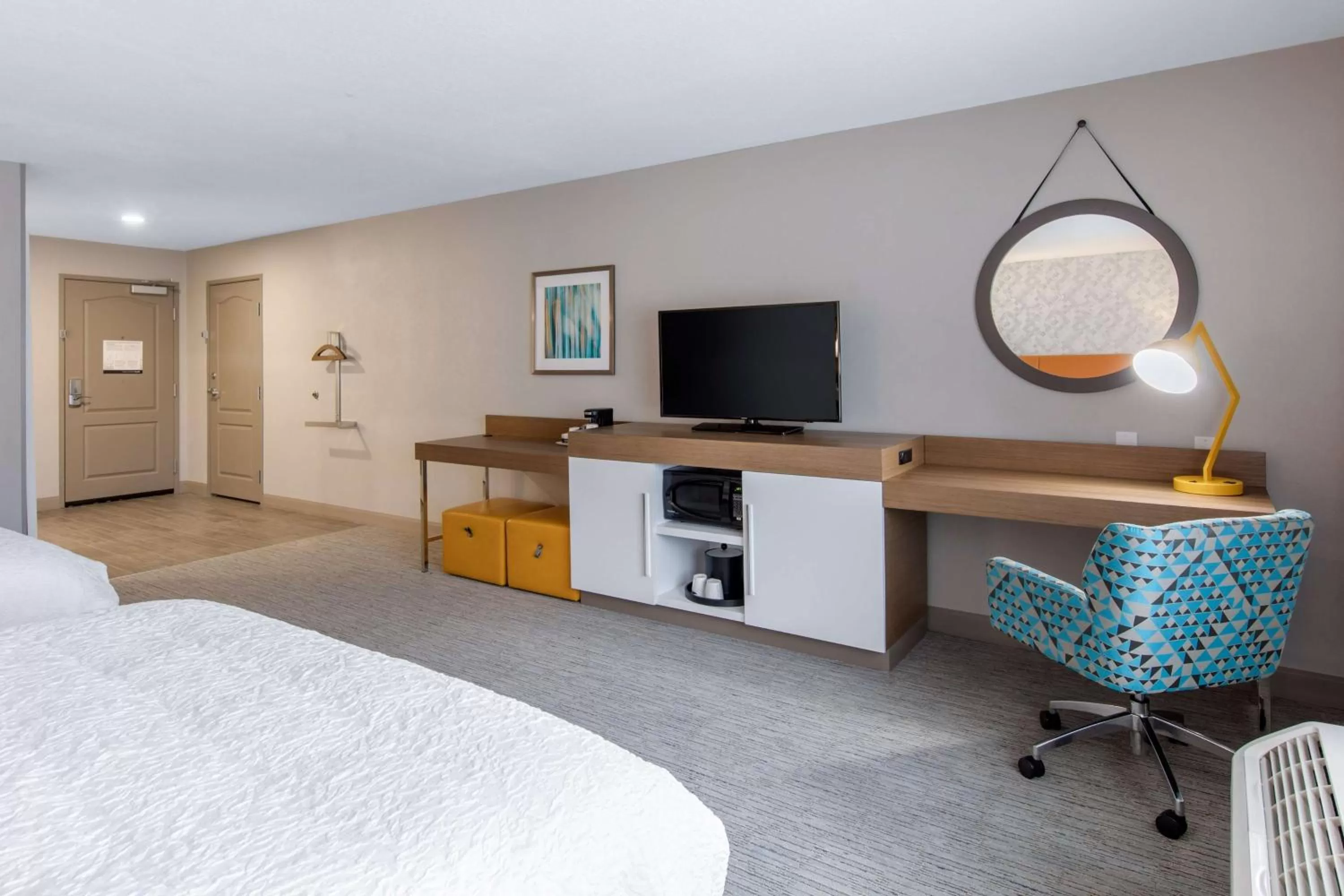 Bedroom, Bed in Hampton Inn & Suites Ruidoso Downs