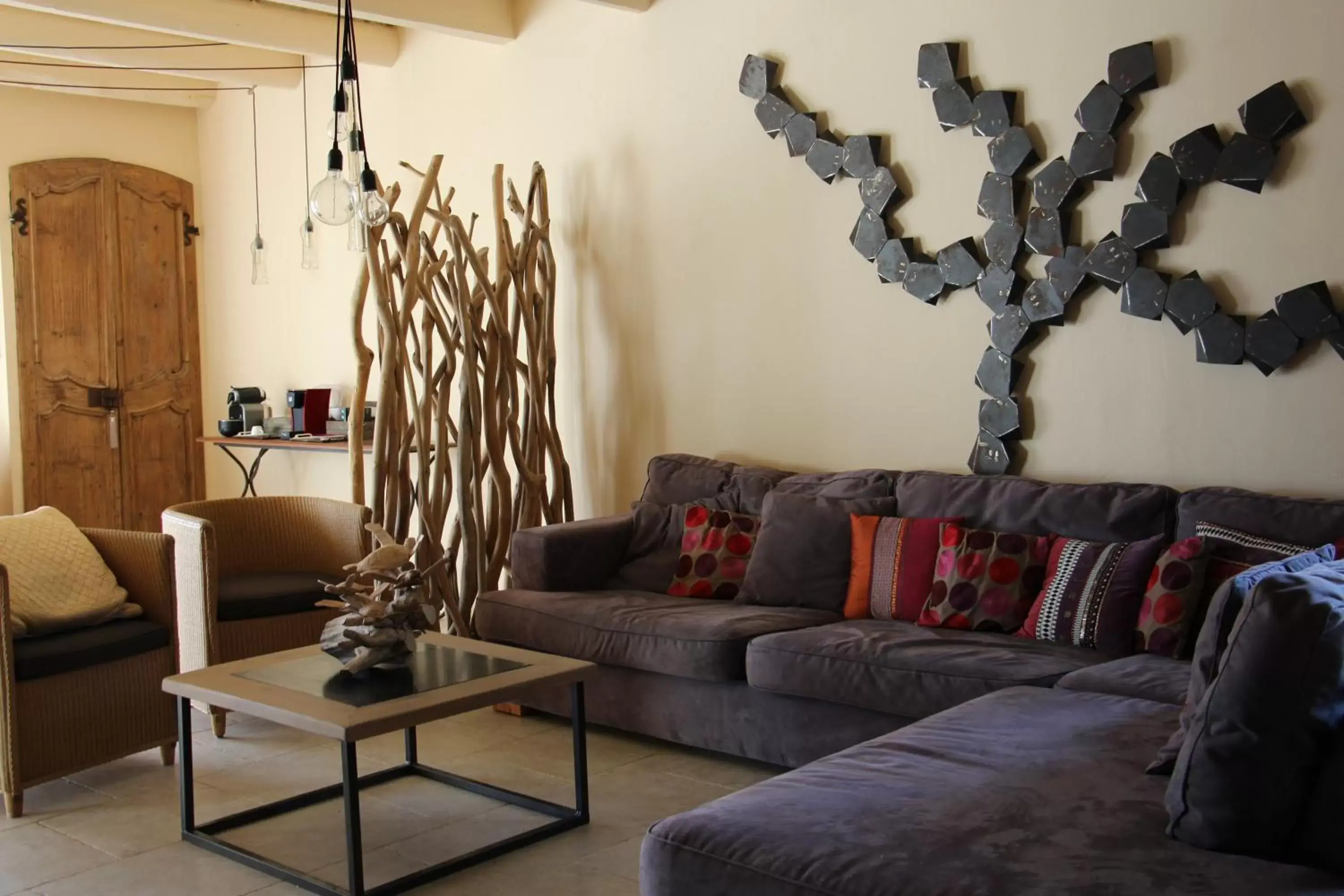 Living room, Seating Area in Sous les Platanes B&B