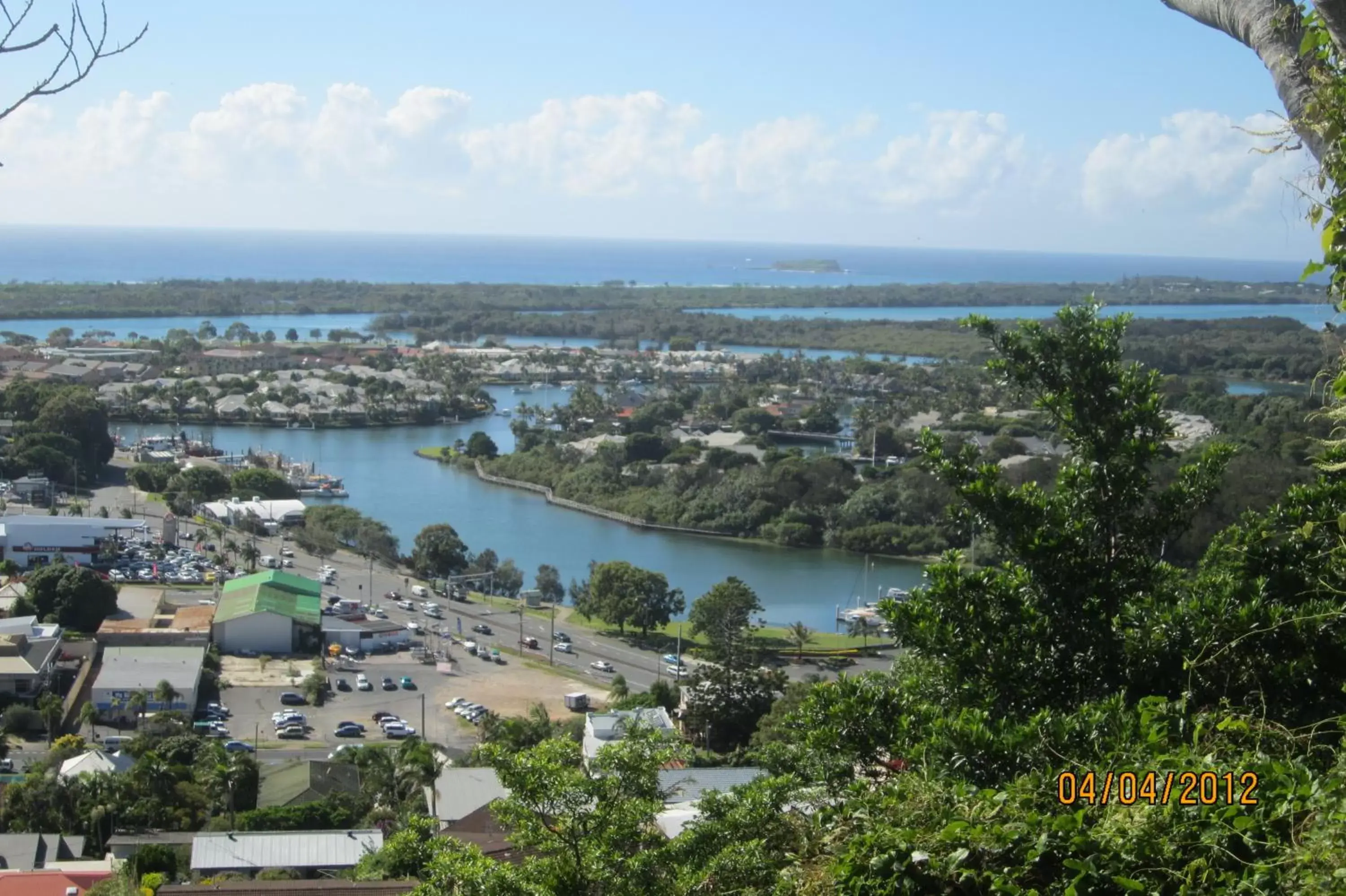 Nearby landmark, Bird's-eye View in Tweed Harbour Motor Inn