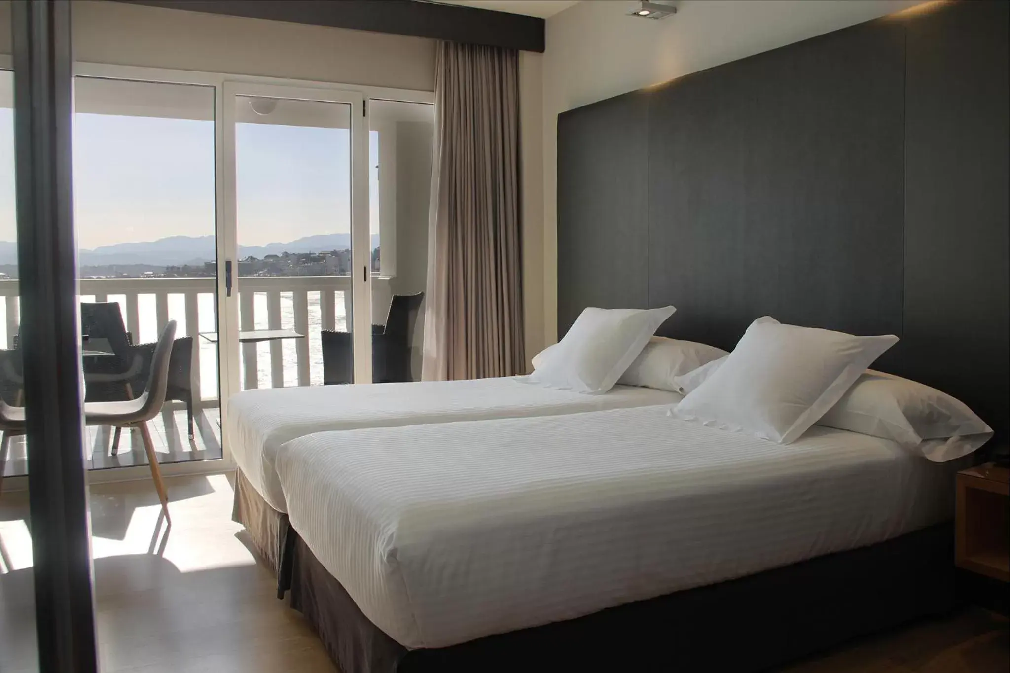 Bed in Hotel Chiqui