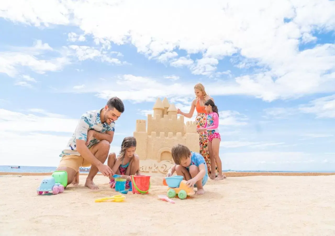 Beach, Family in Jpark Island Resort & Waterpark Cebu