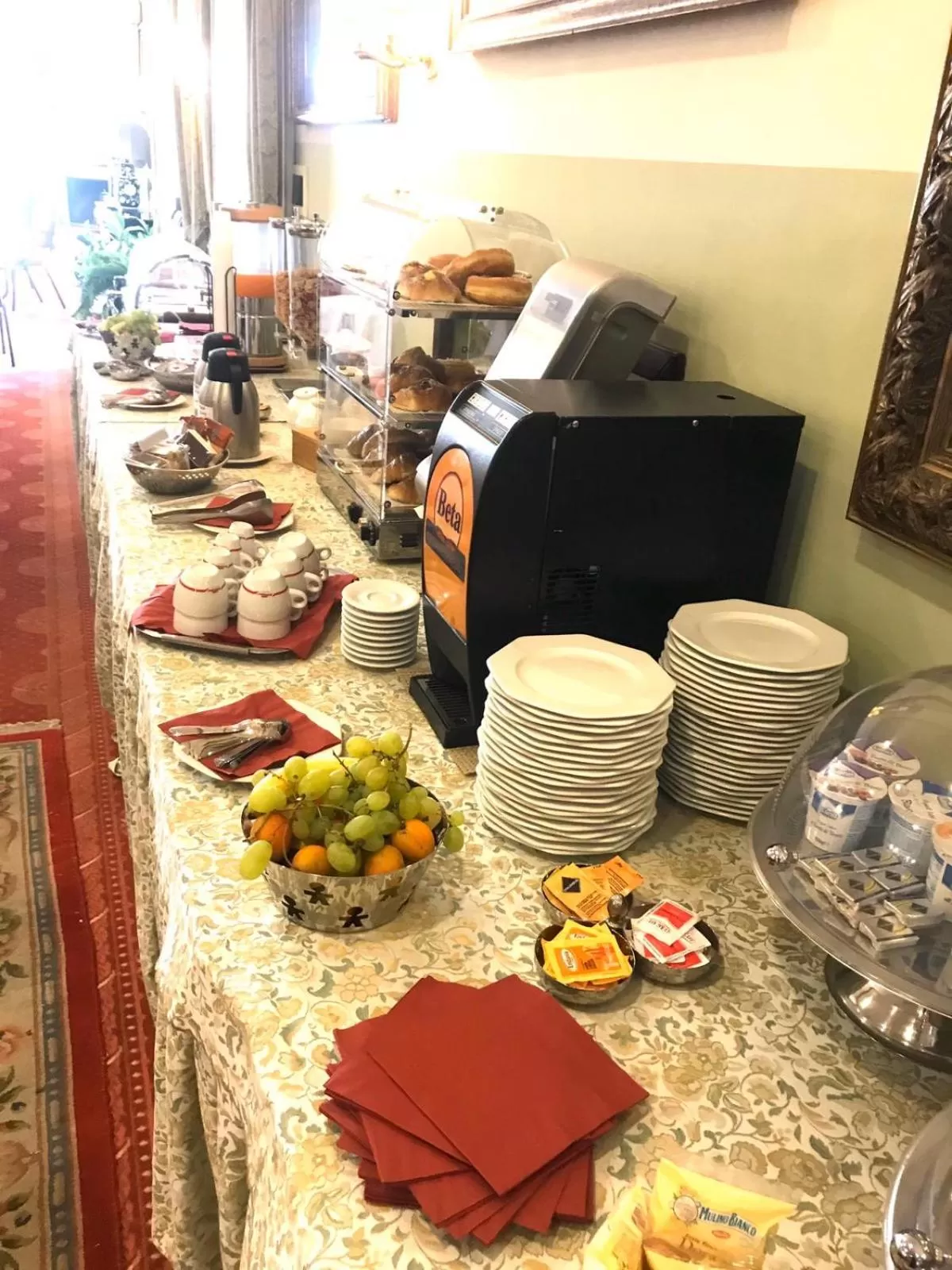 Buffet breakfast in Hotel Parco Dei Principi