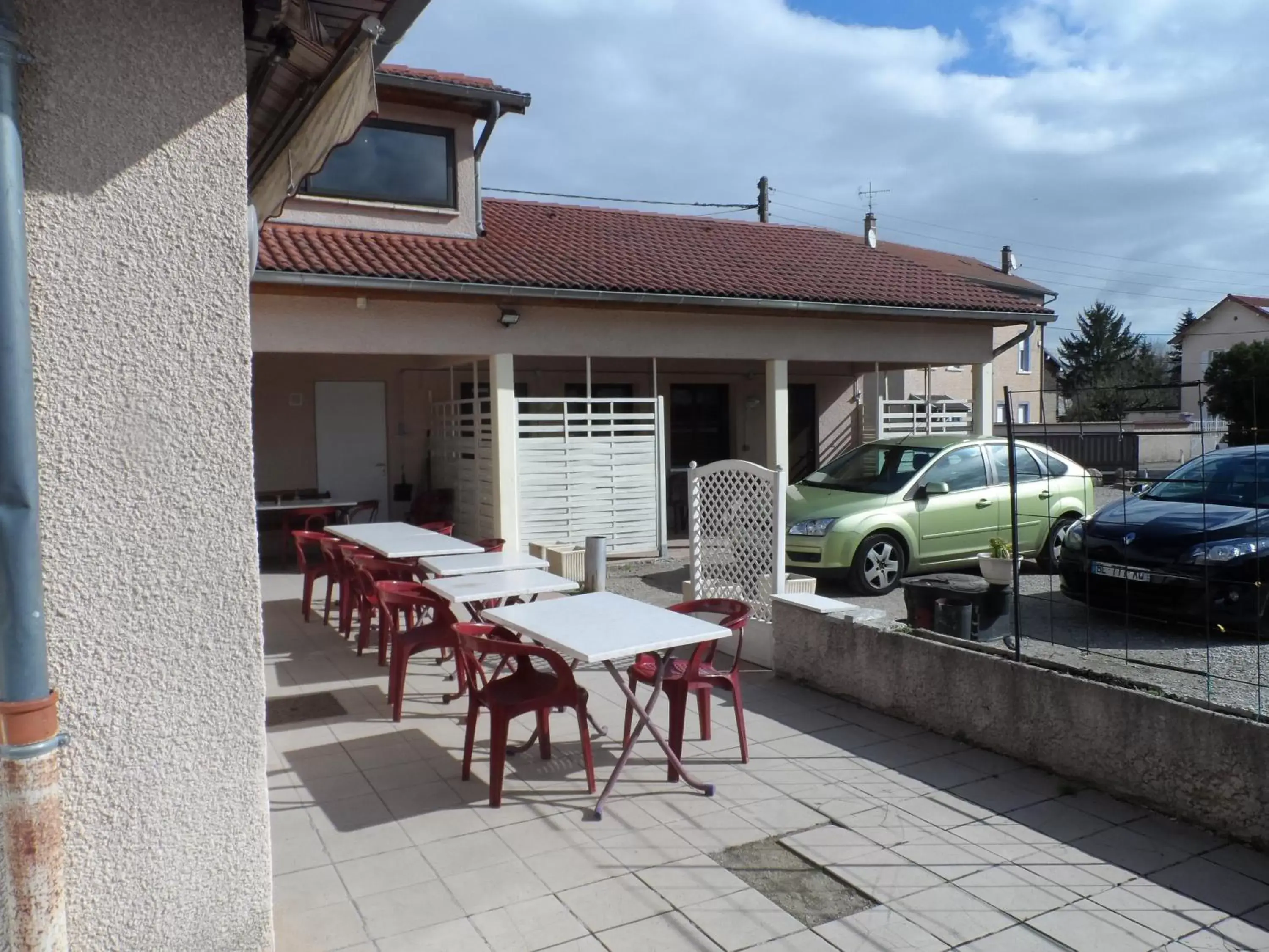 Patio in Auberge de l'Europe