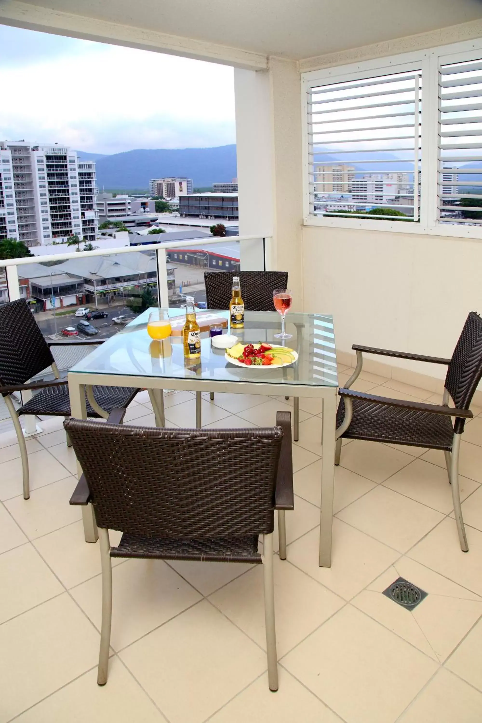 Balcony/Terrace in Cairns Central Plaza Apartment Hotel