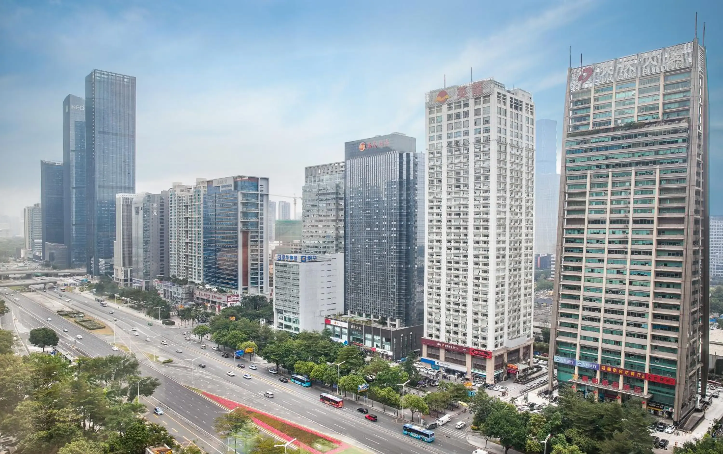 City view in The Langham, Shenzhen