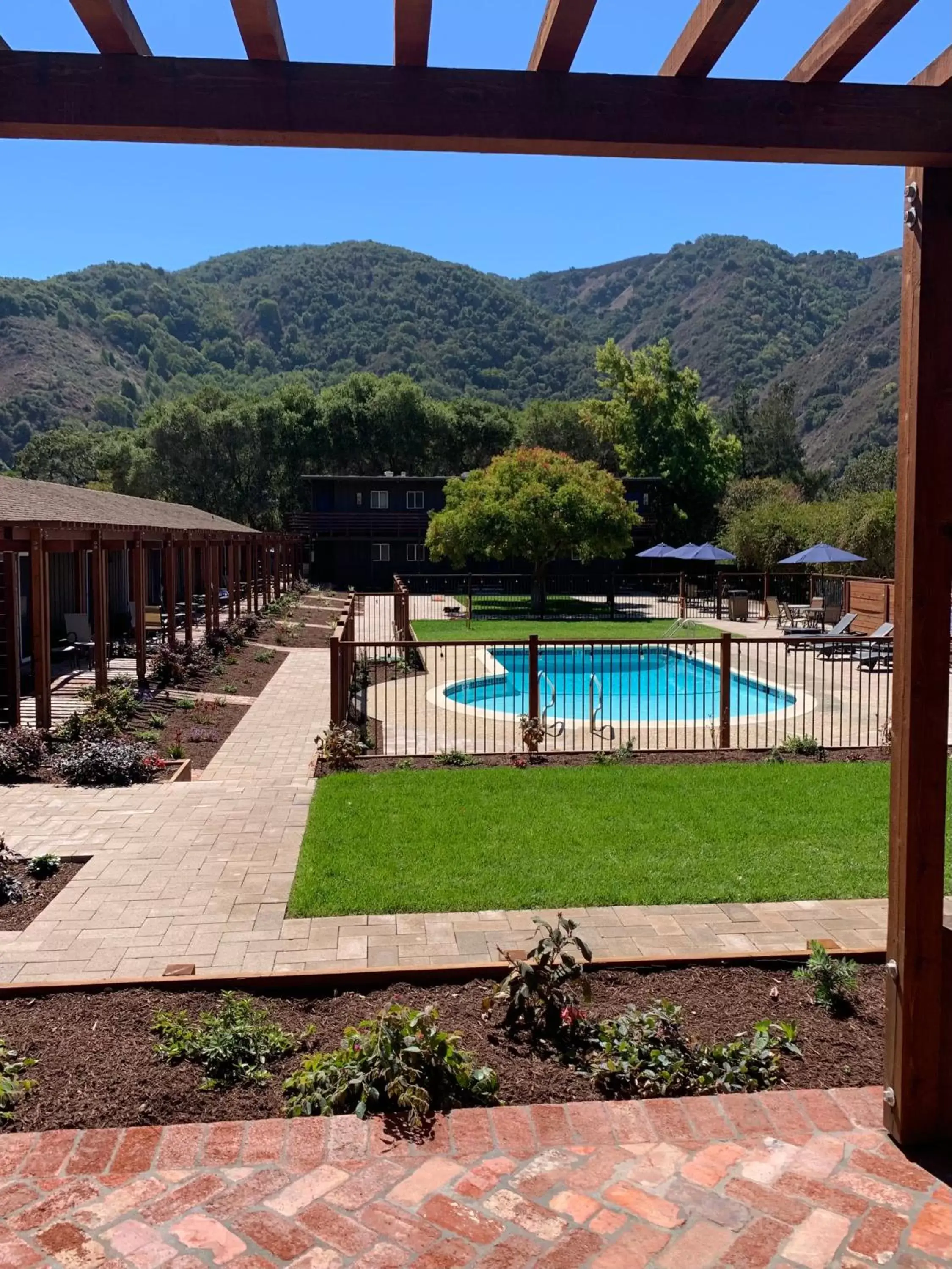 Pool View in Hidden Valley Inn