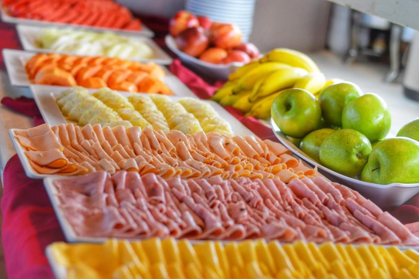 Buffet breakfast in Portogalo Suite Hotel