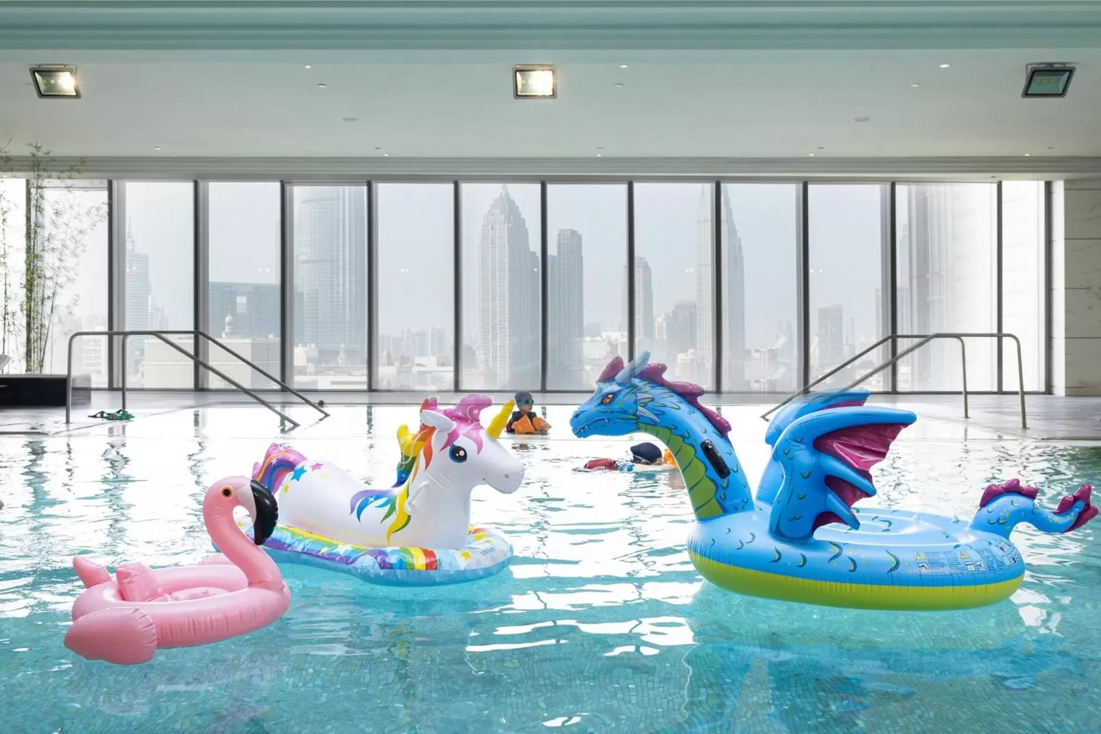 Pool view, Water Park in Four Seasons Hotel Tianjin