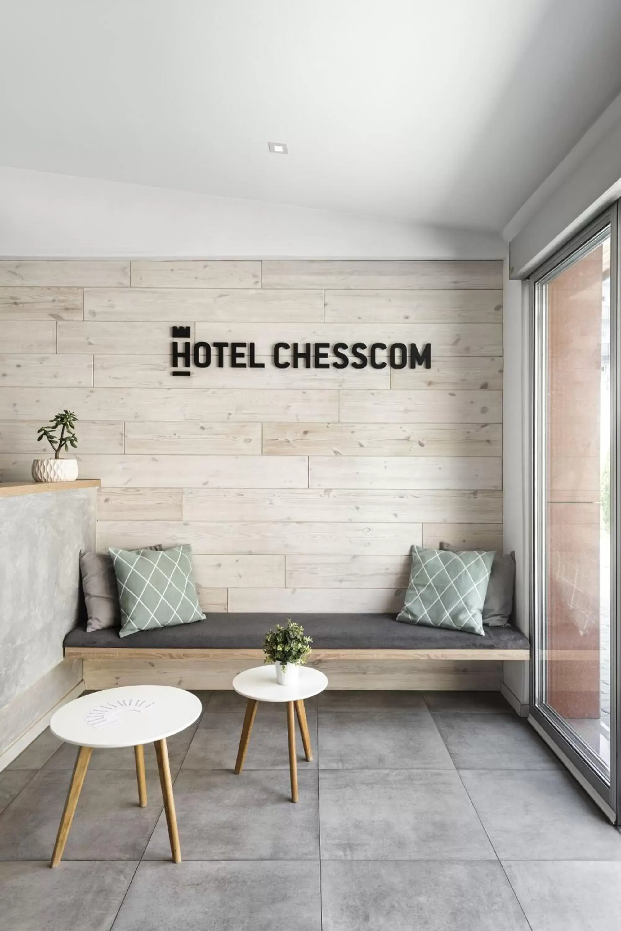 Lobby or reception in Hotel Chesscom