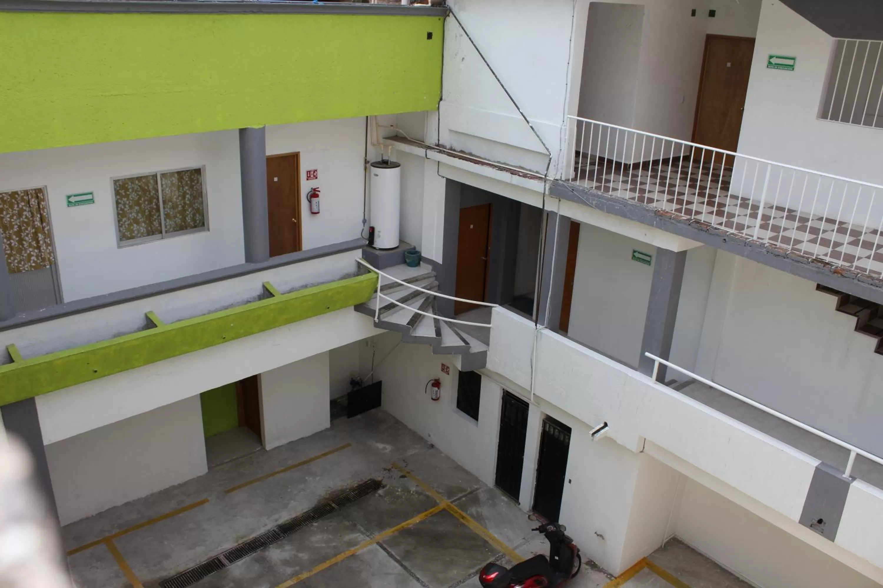 Property building, Balcony/Terrace in Hotel Juarez