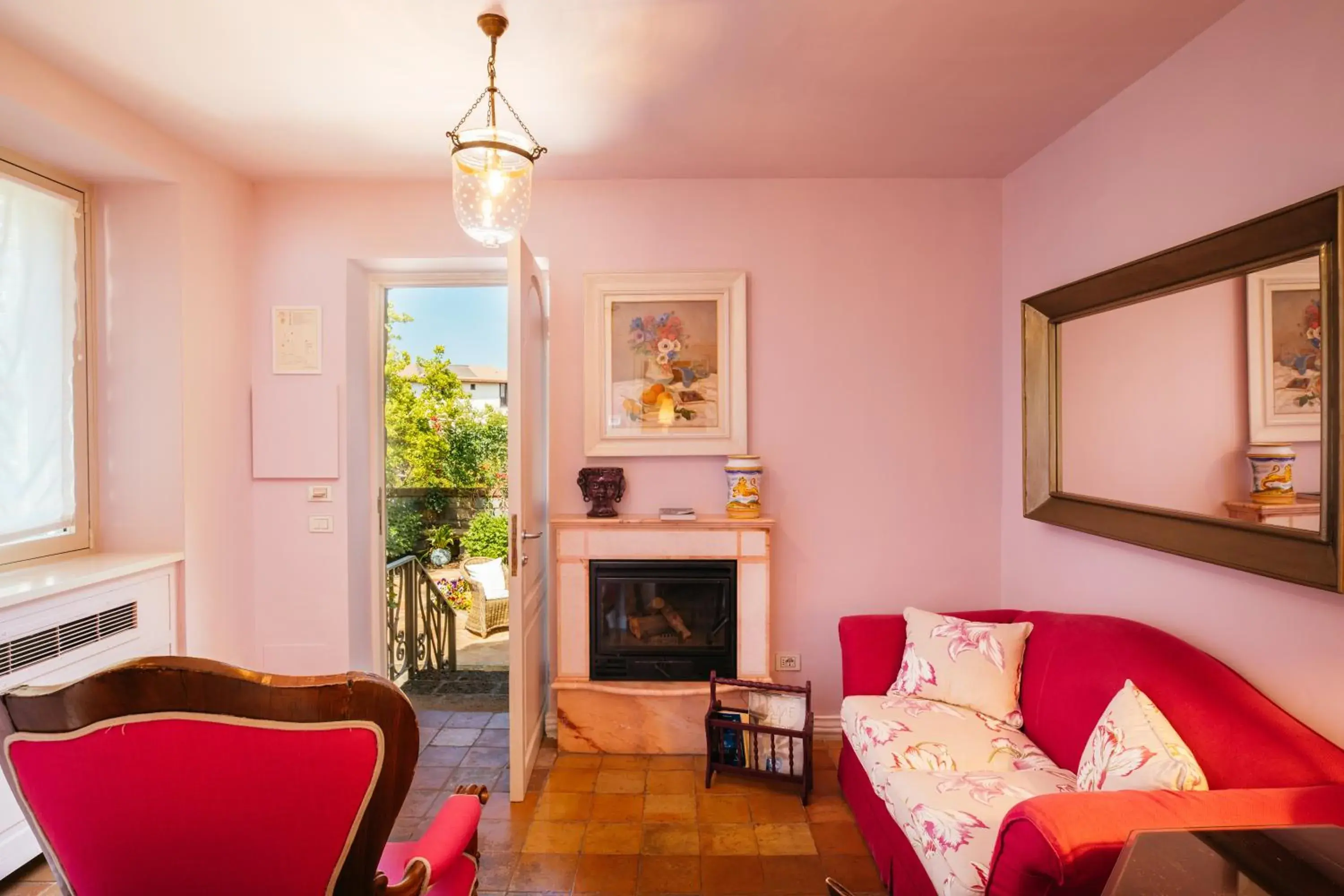 Living room, Seating Area in Boutique Hotel Don Alfonso 1890