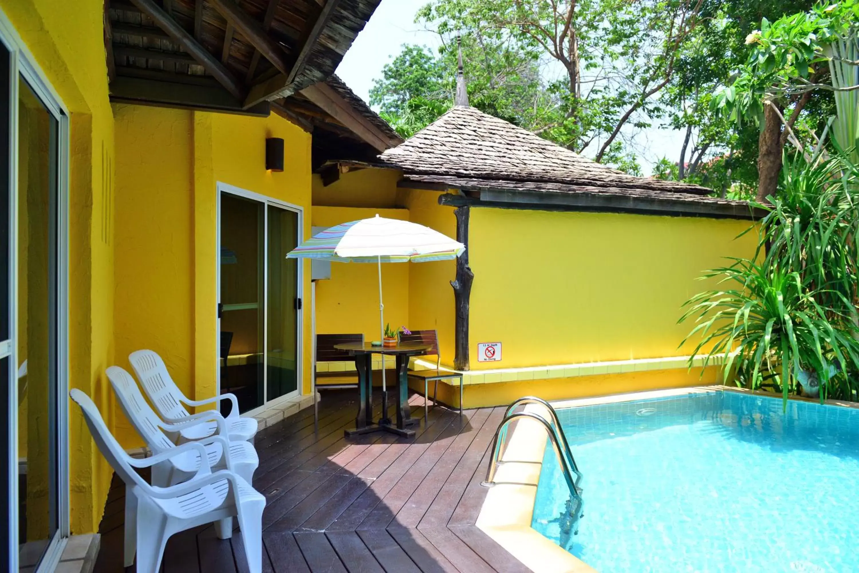 Balcony/Terrace, Patio/Outdoor Area in Supatra Hua Hin Resort