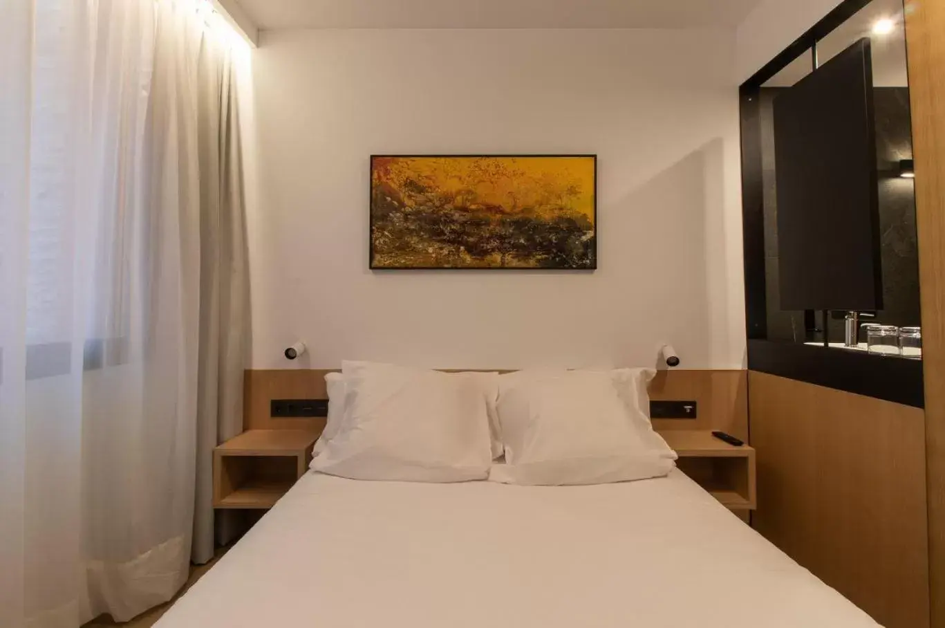 Bed in Hotel Cortabitarte