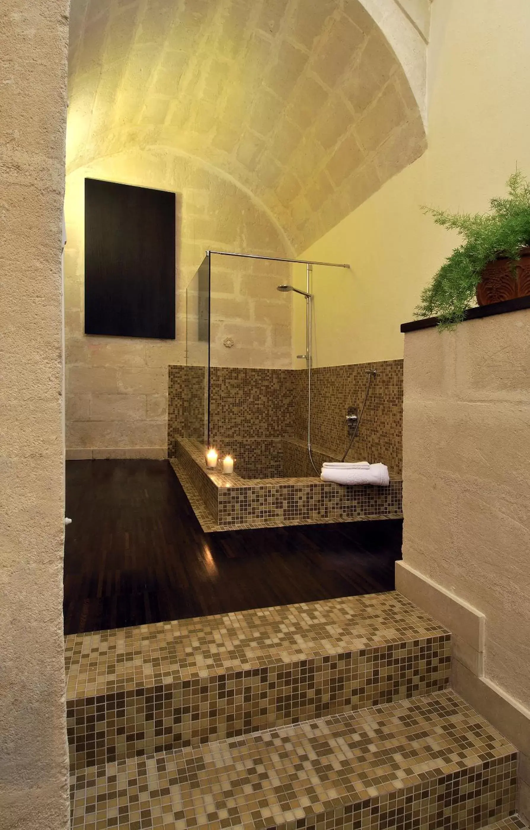 Bathroom in Fra I Sassi Residence