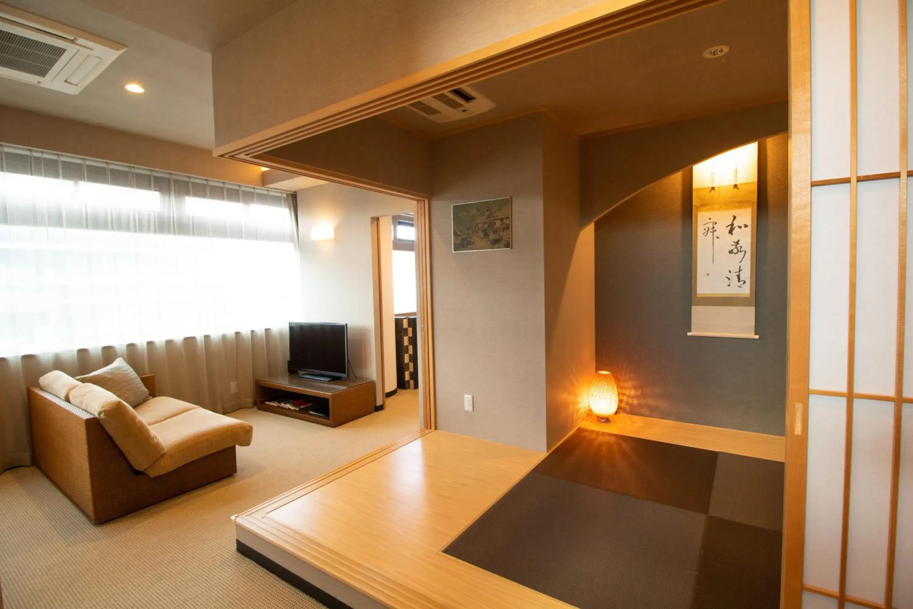 Living room, Seating Area in R&Run Kyoto Serviced Apartment & Suites