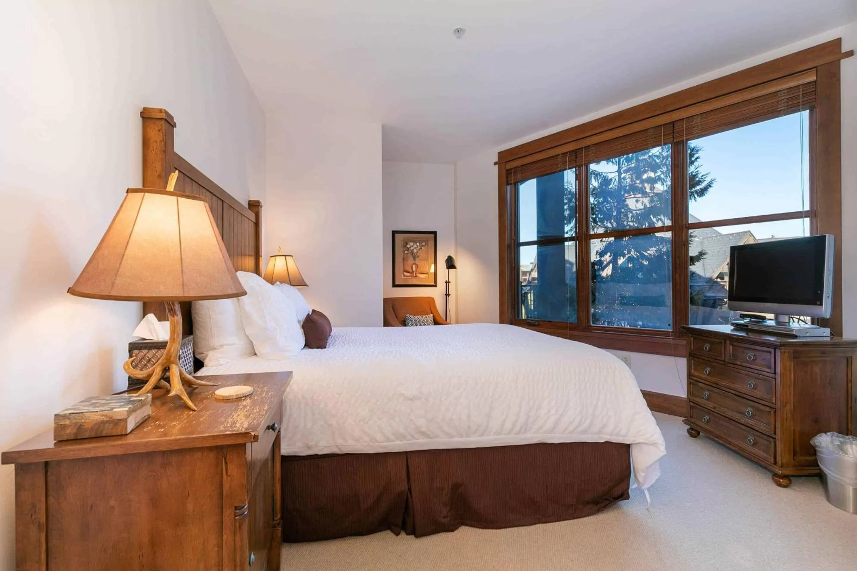 Bed in East West Hospitality at Tahoe