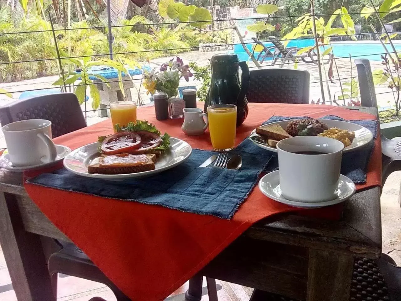 Breakfast in Hotel Playa Westfalia