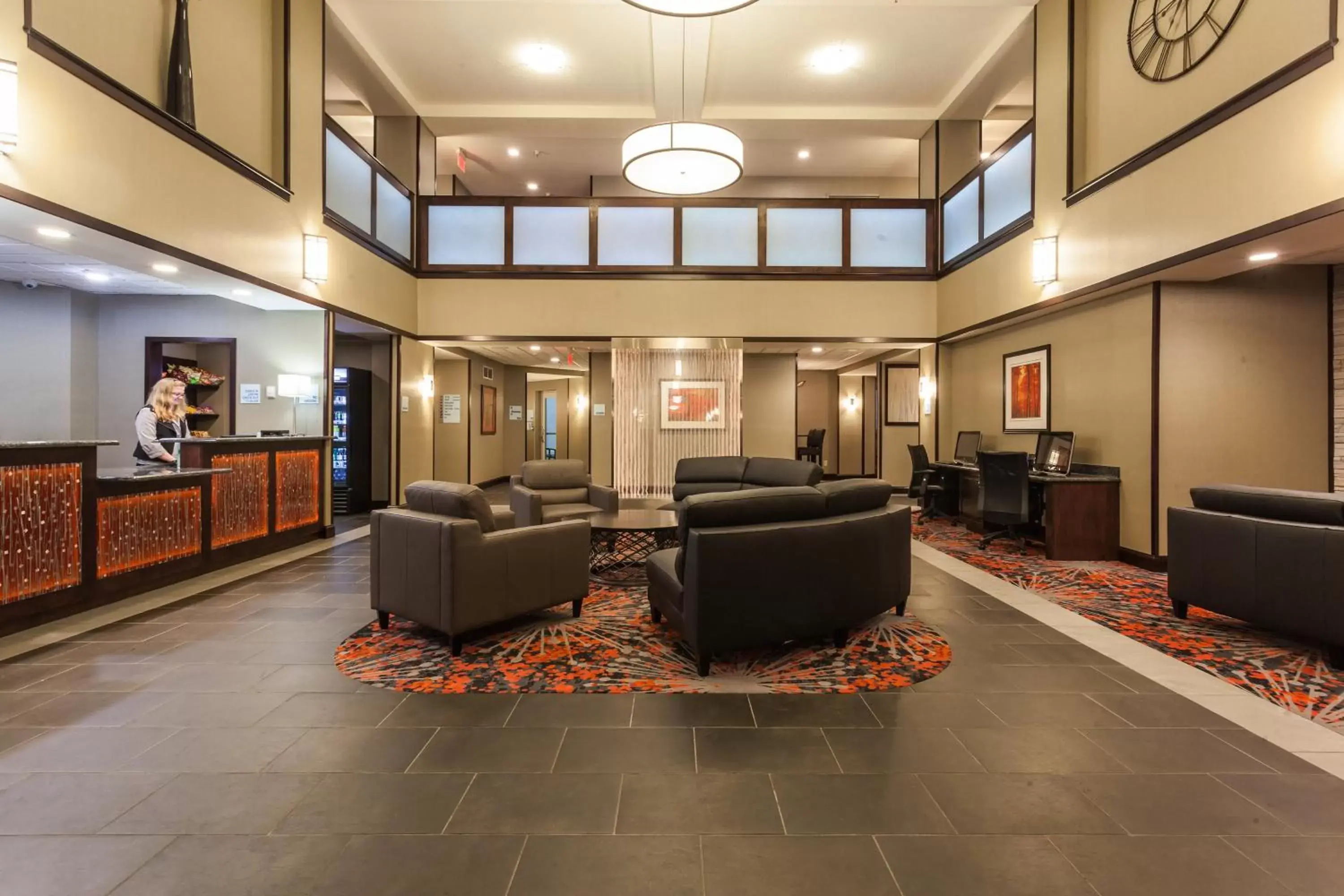 Lobby or reception, Lobby/Reception in Holiday Inn Express & Suites Rapid City, an IHG Hotel