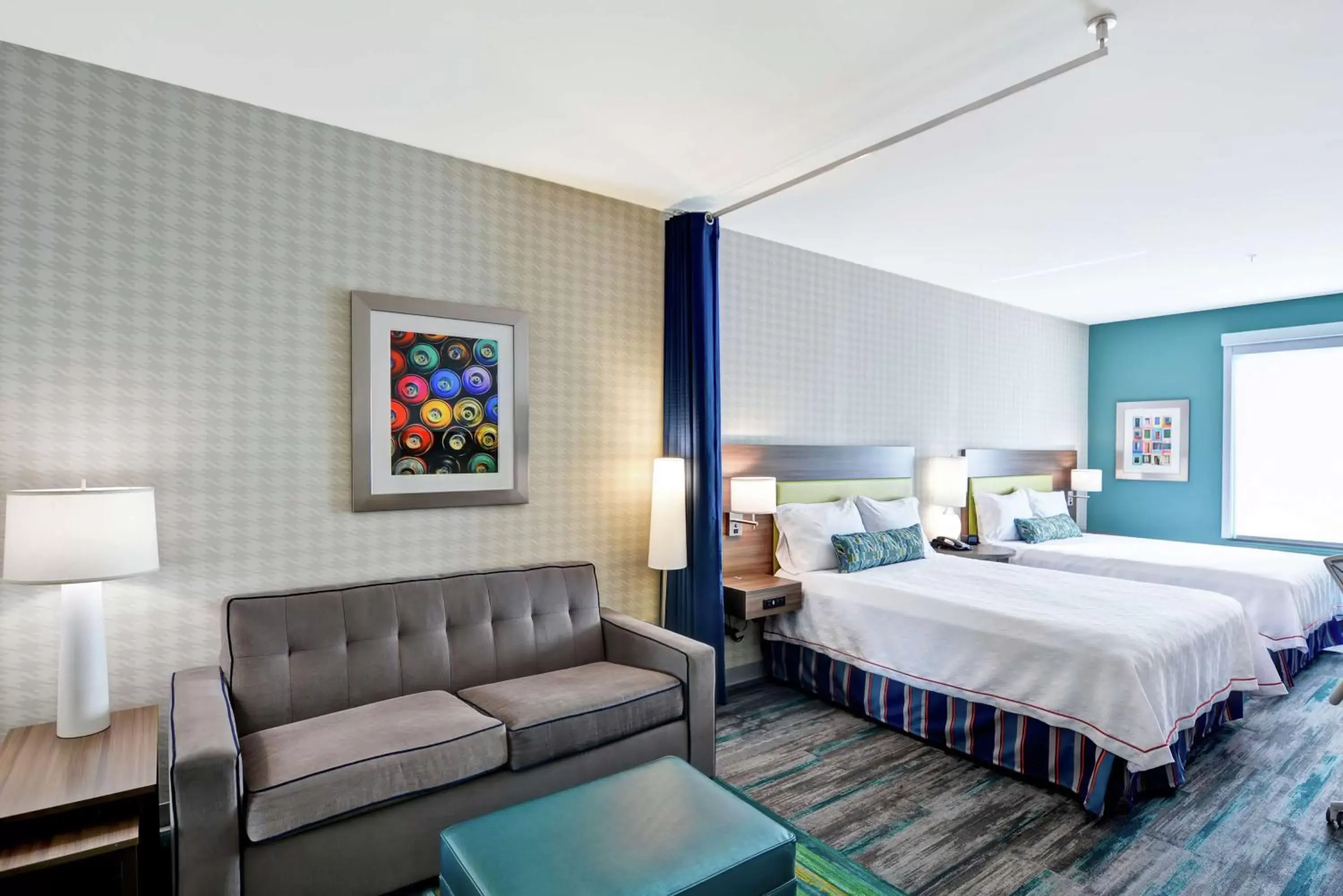 Living room, Bed in Home2 Suites By Hilton Conway Living room, Bed in Home2 Suites By Hilton Conway