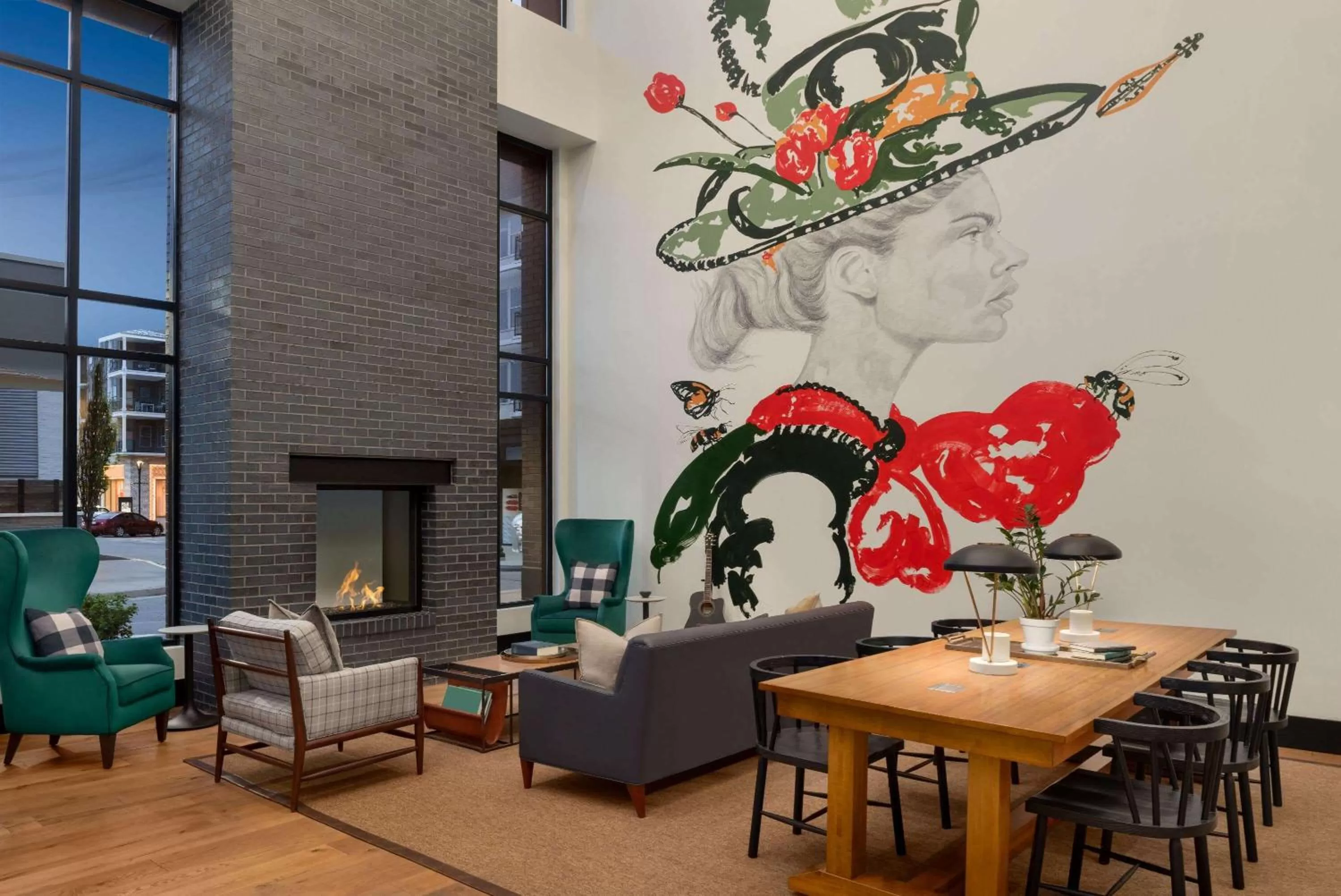 Lobby or reception in Origin Lexington, a Wyndham Hotel