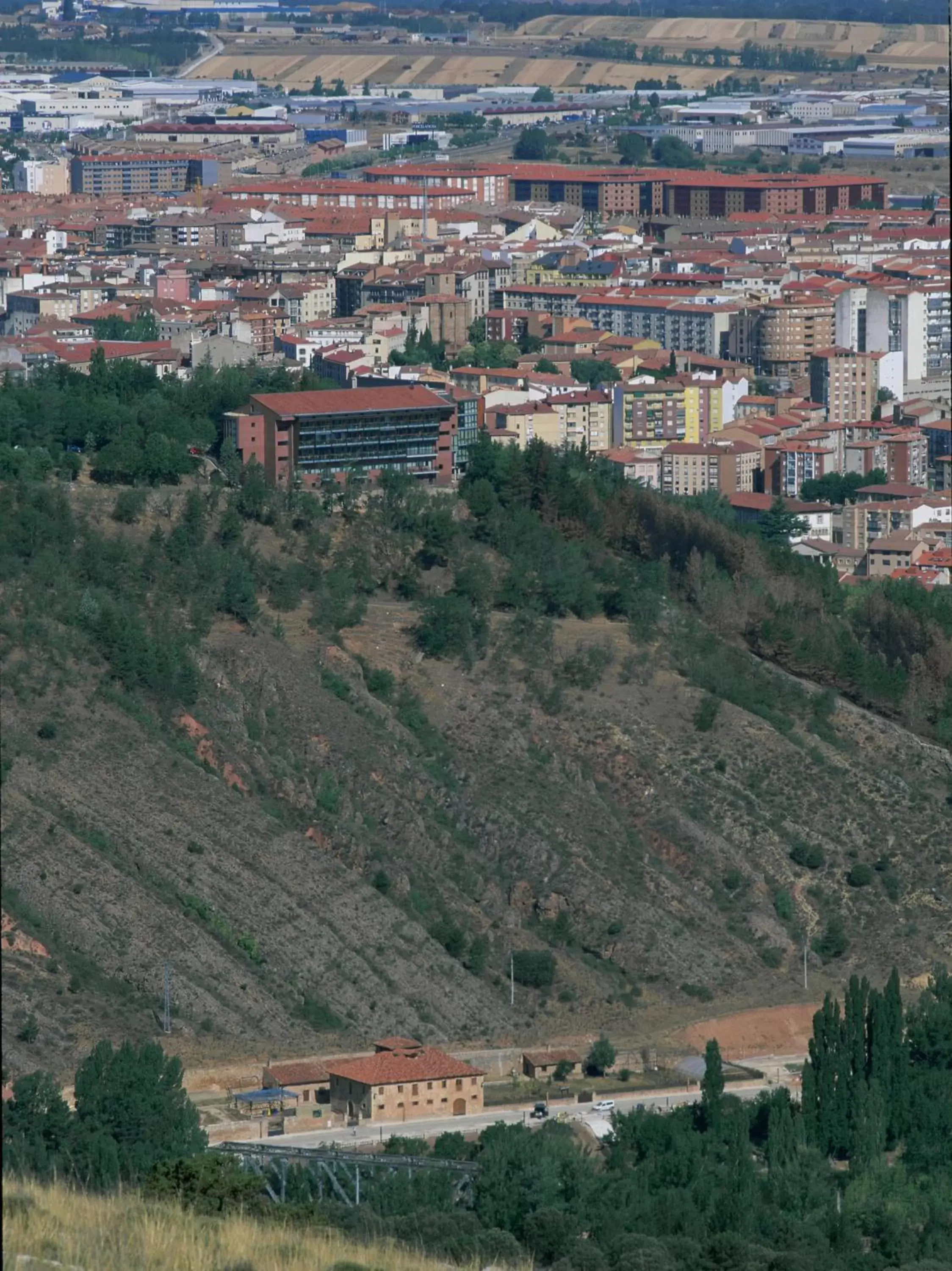 Bird's eye view in Parador de Soria