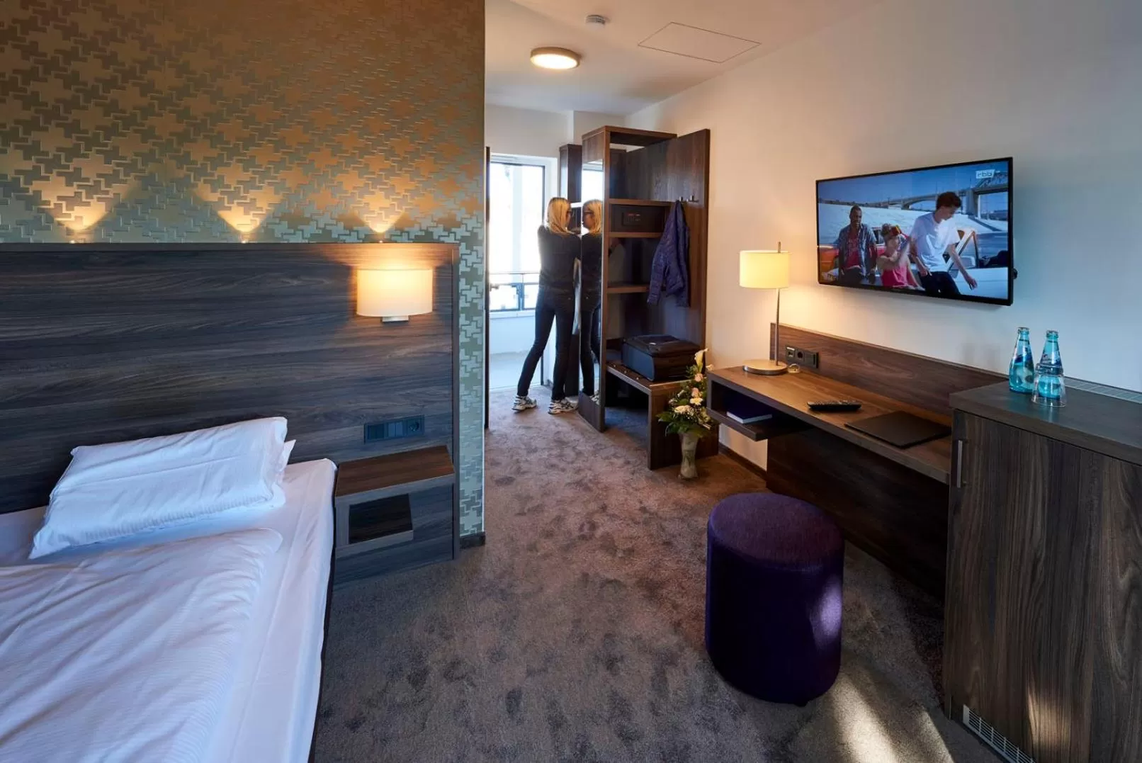 Bed in Hotel Mühlenhof Lollar