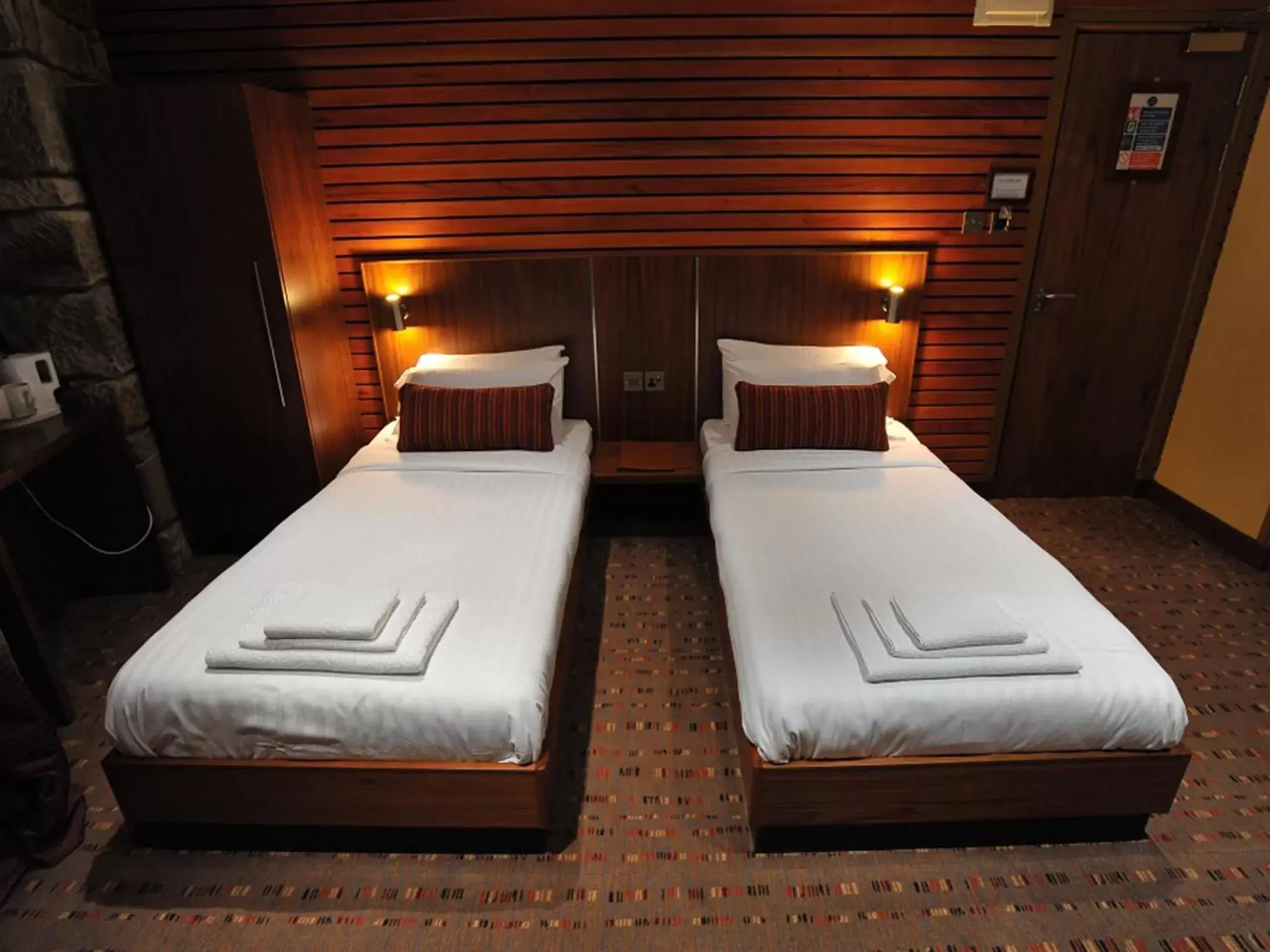 Bed in The Commercial Hotel