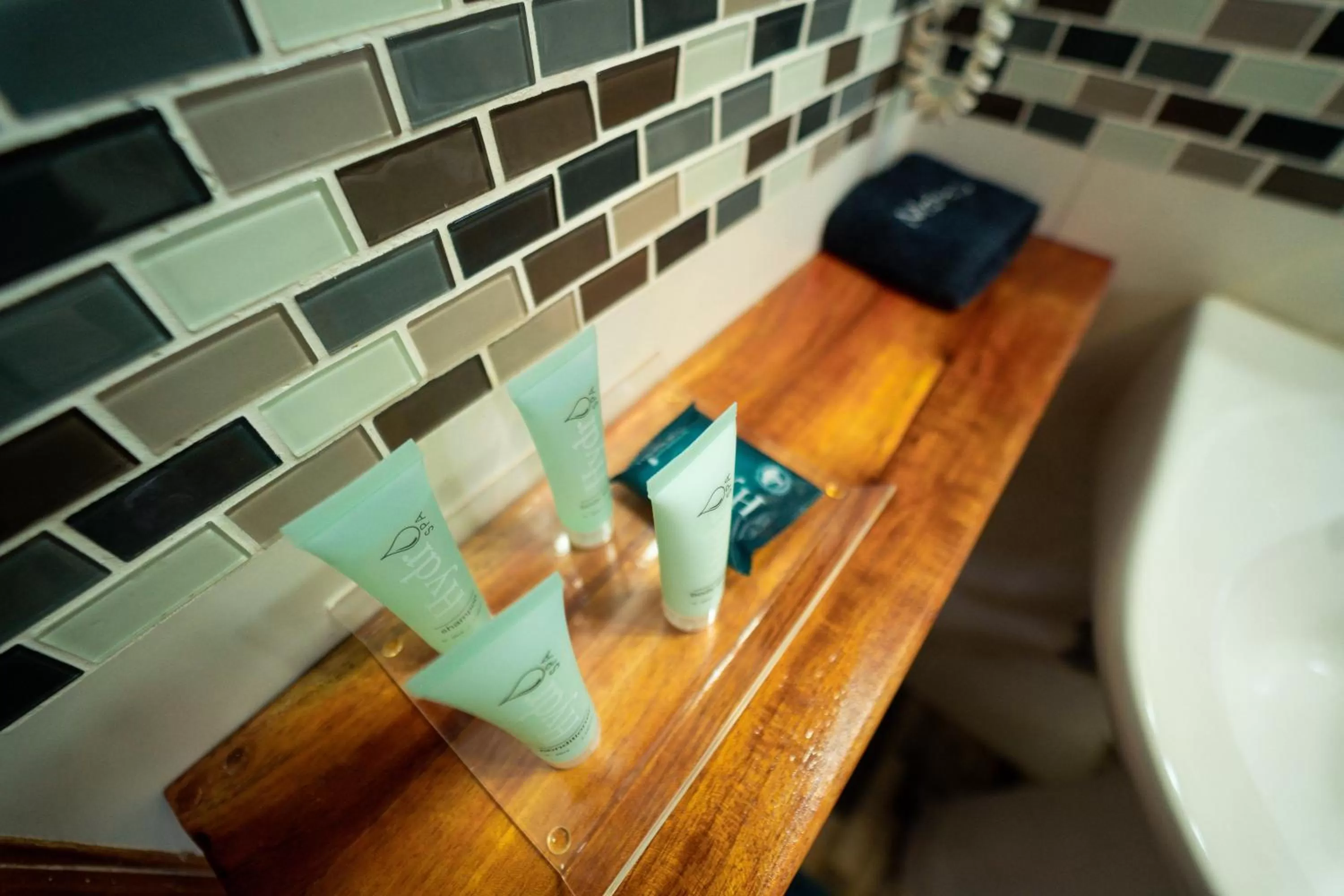 Bathroom in Blue Skies Beach Resort