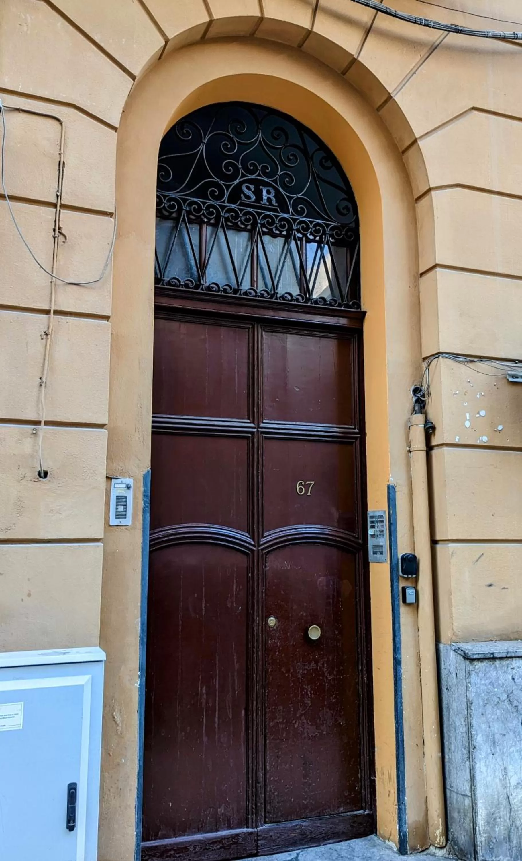 Facade/entrance in B&B Benincasa