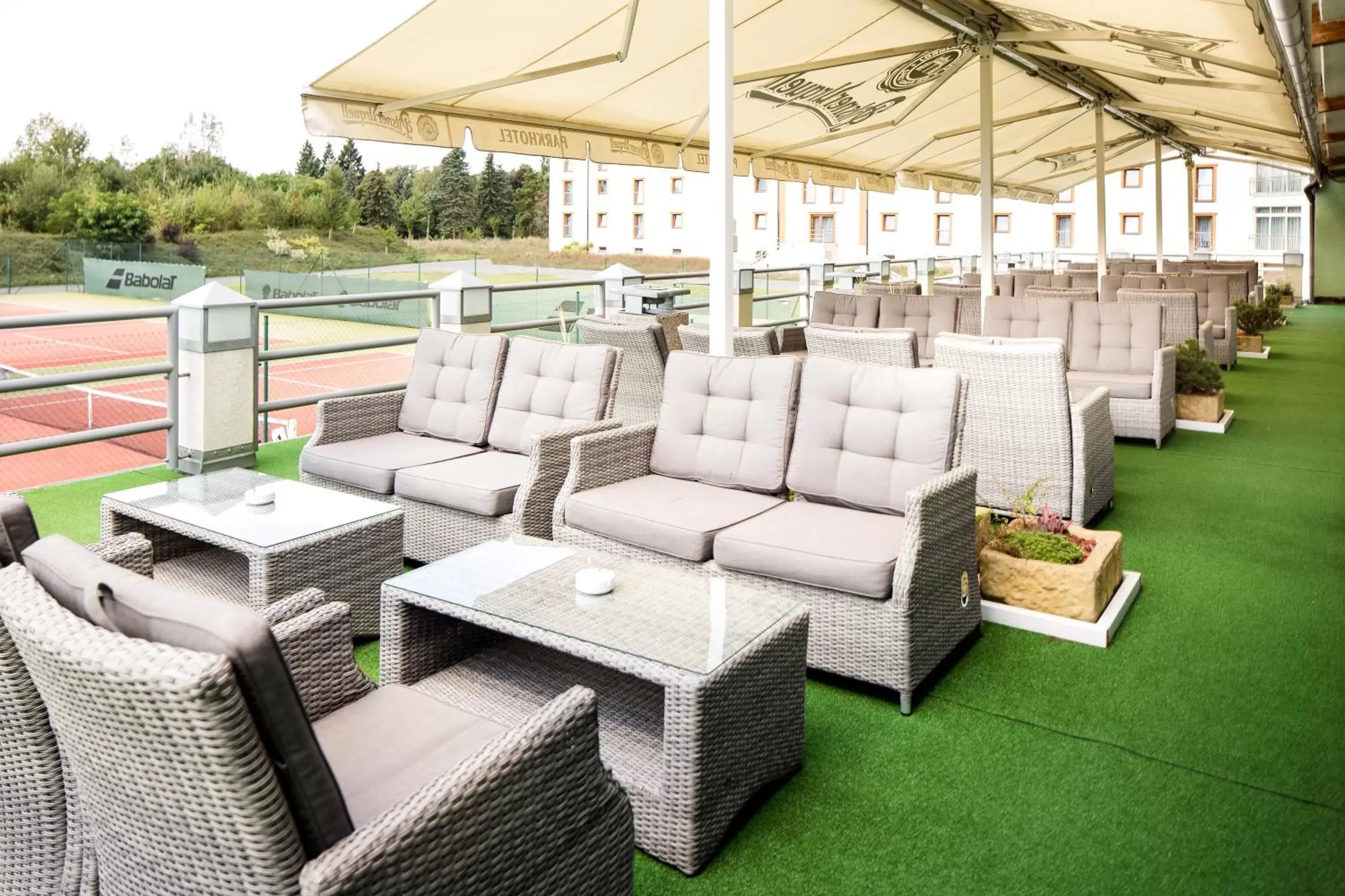 Seating area in Parkhotel Plzen