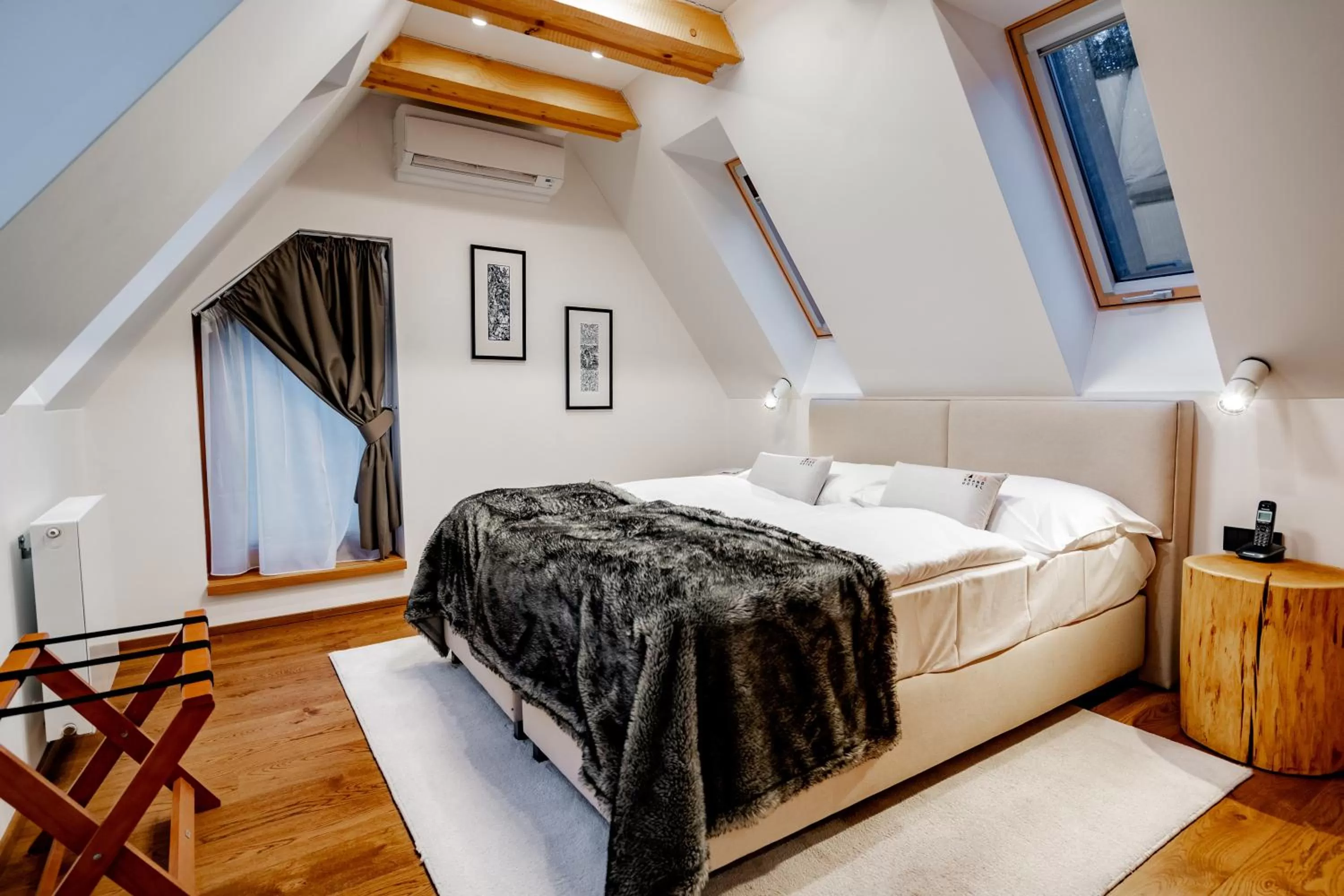 Bed in Grandhotel Tatra