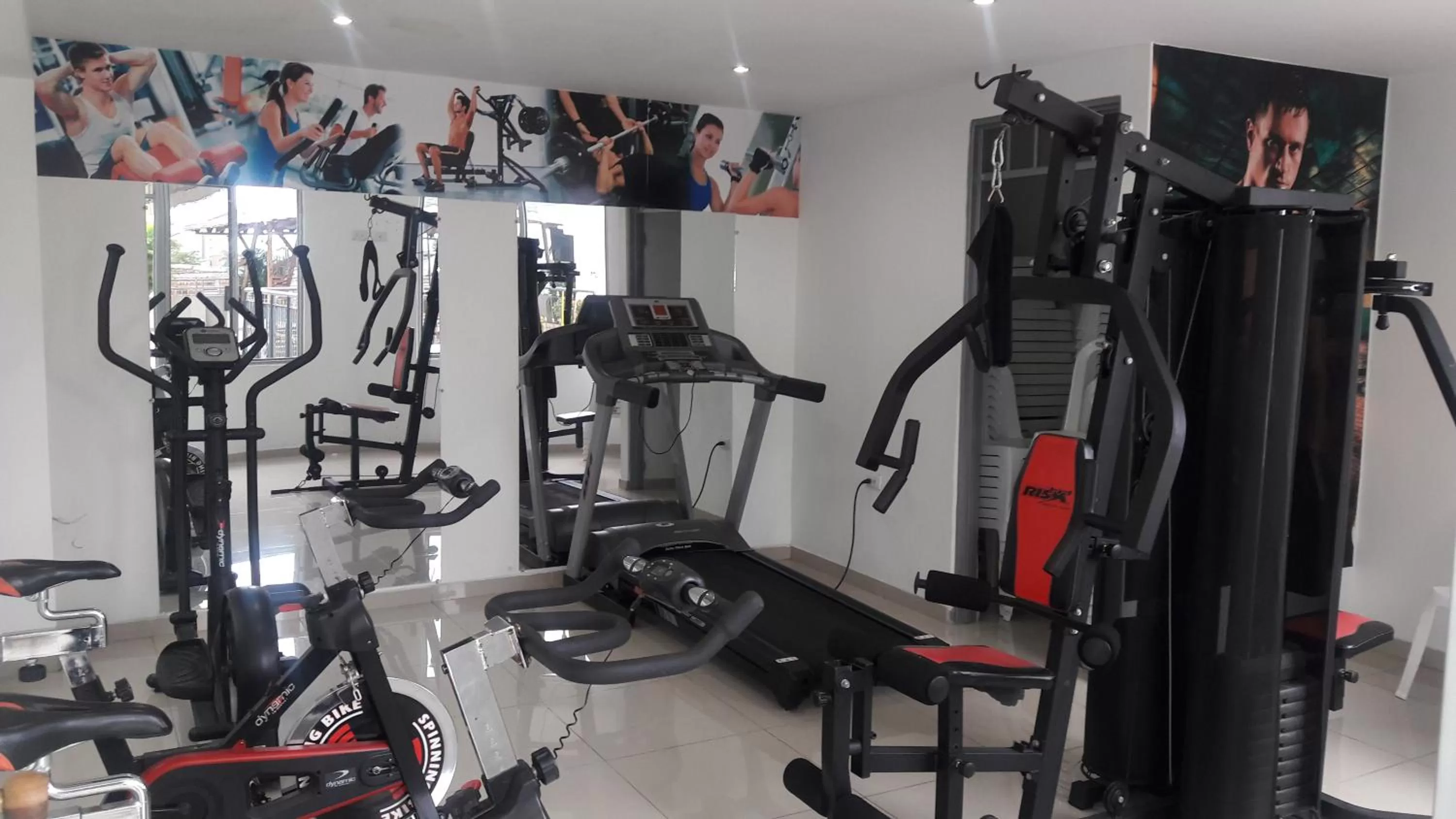 Fitness centre/facilities in Hotel Cafe Plaza
