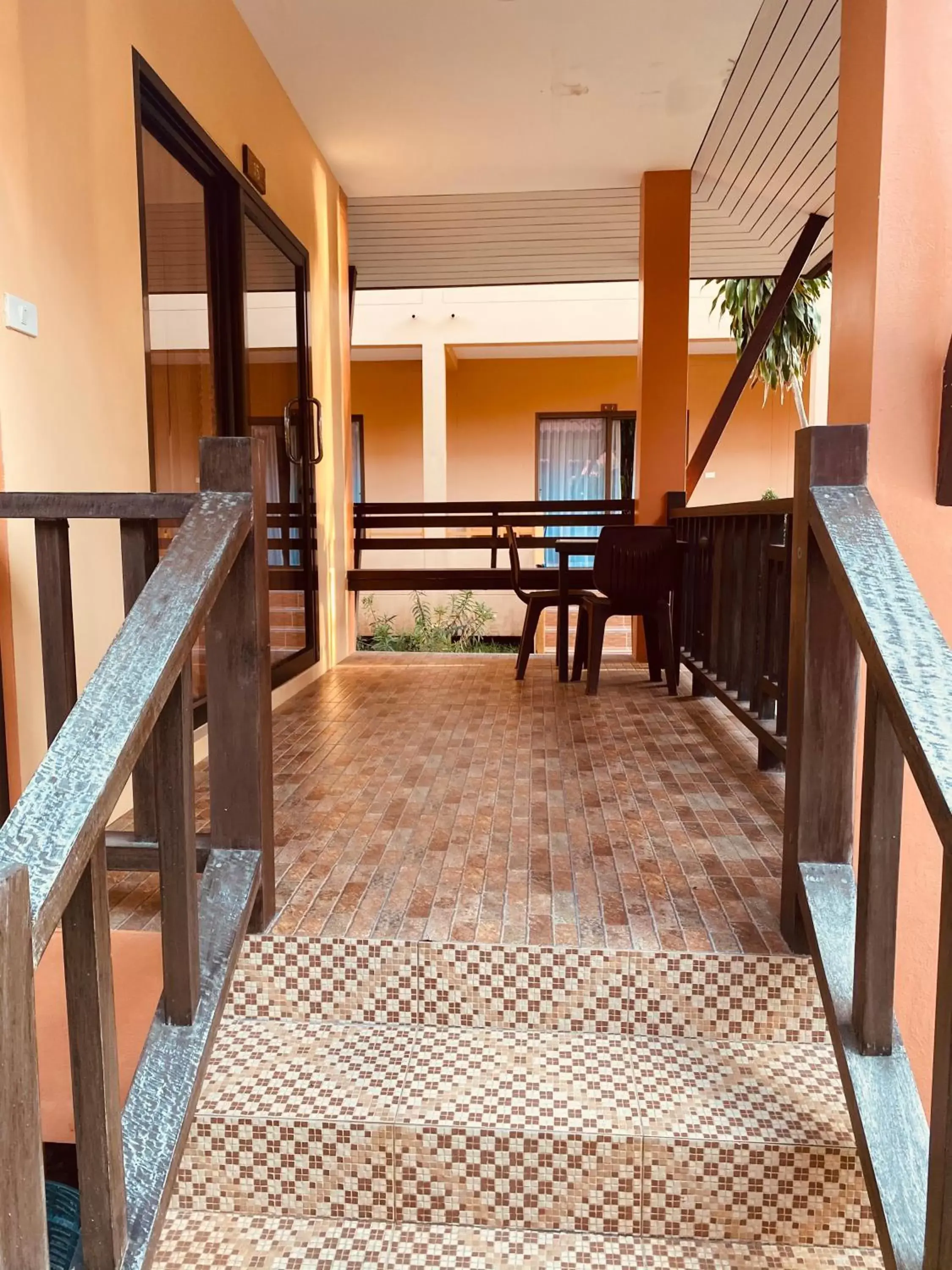 Balcony/Terrace in Kaibae Hut Resort